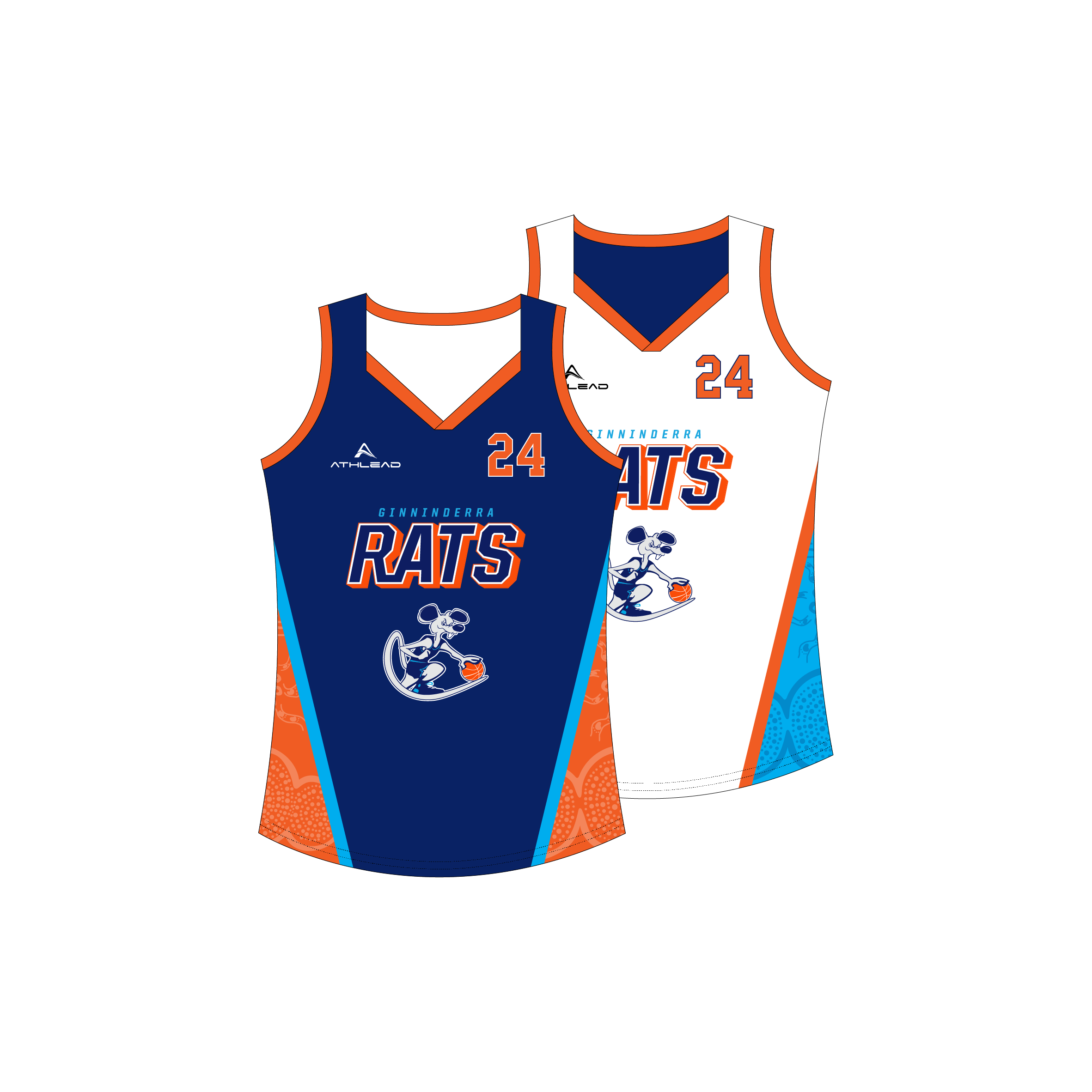 Reversible Basketball Singlet (Womens/Girls) image 0