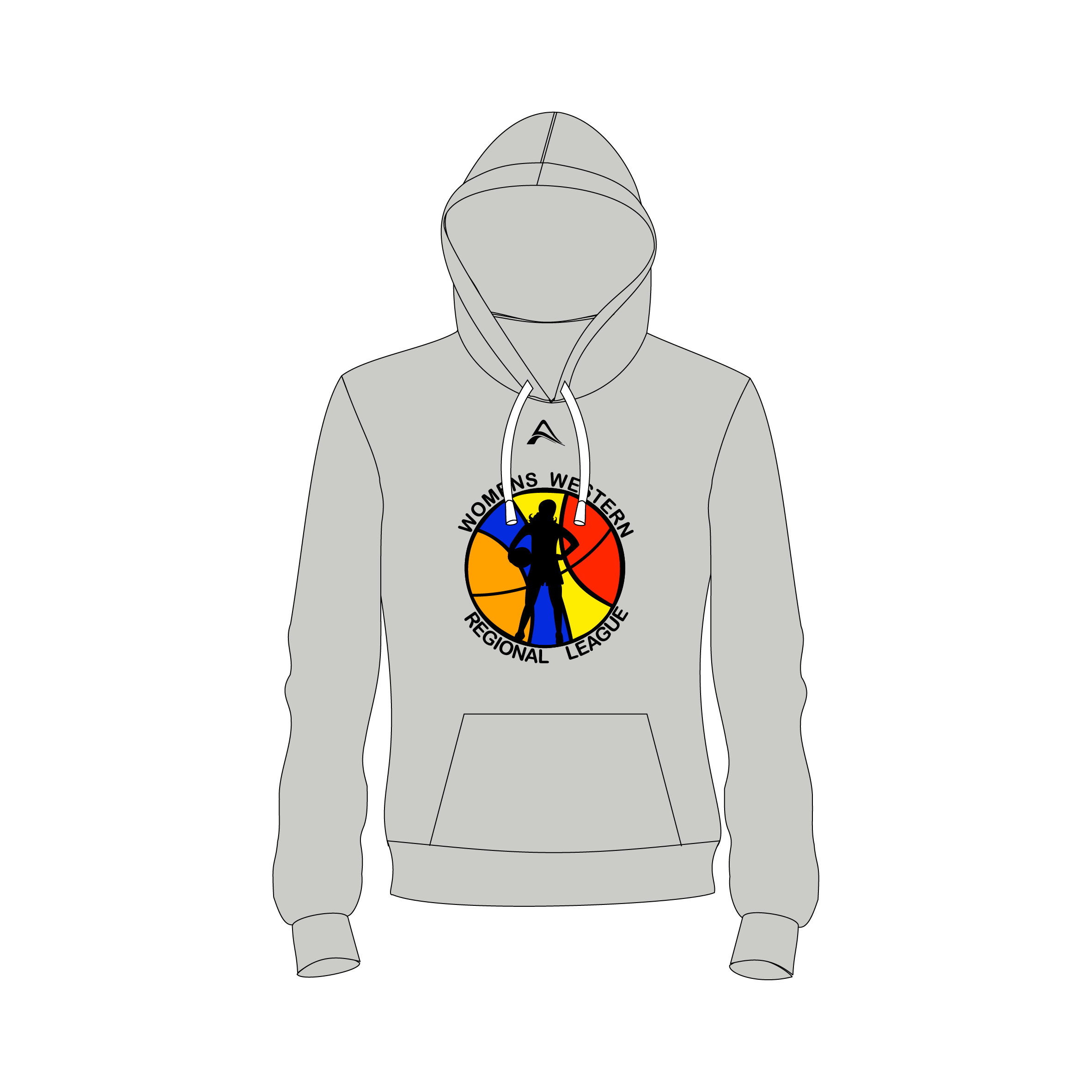Womens Western Regional League - Hoodie image 0