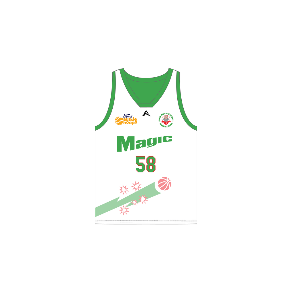 Aussie Hoops Reversible Playing Singlet image 2