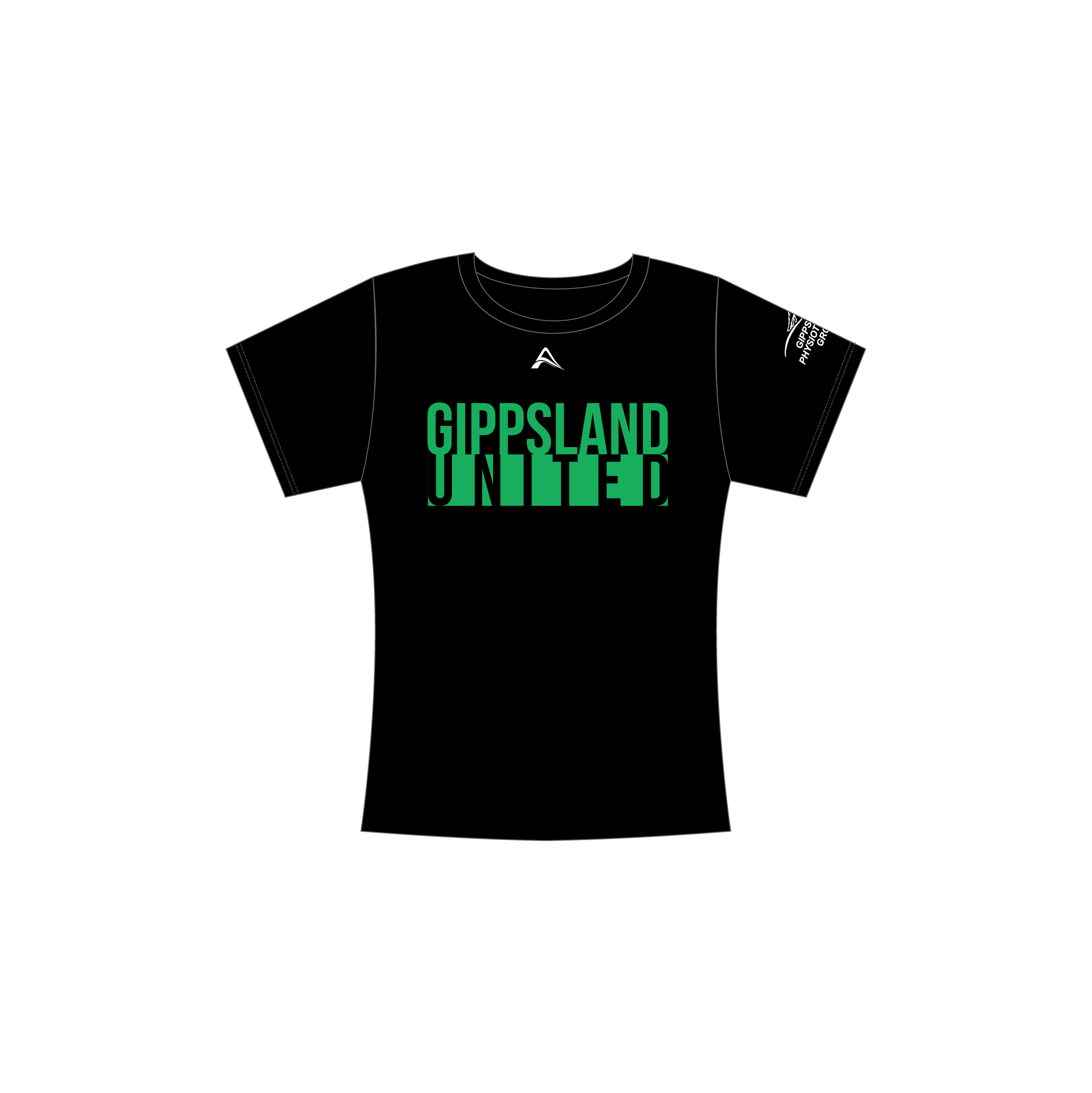 Green United Basketball SS Tee image 0