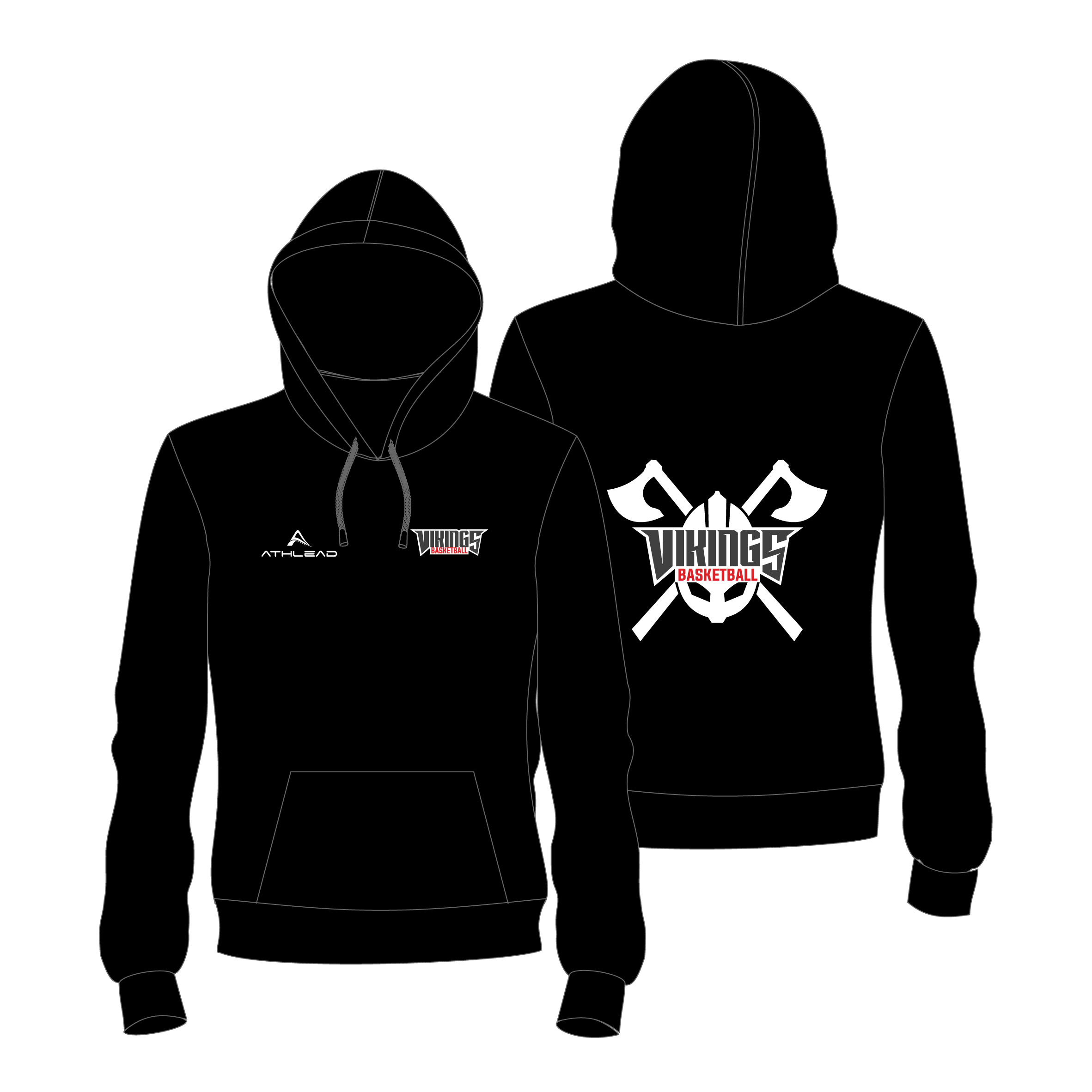 Hoodie - Logo on Back image 2