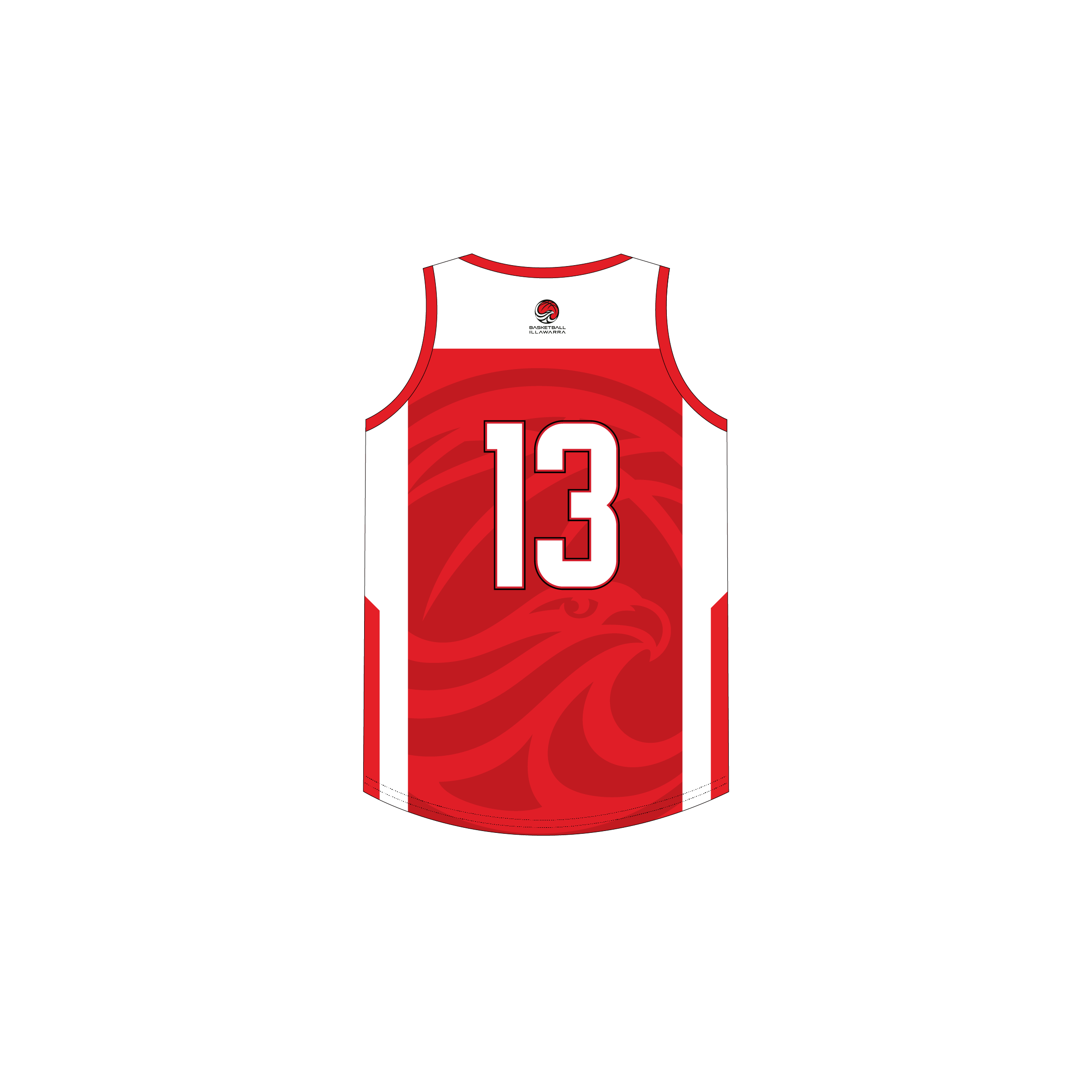 Reversible Basketball Singlet (Mens/Boys) image 1