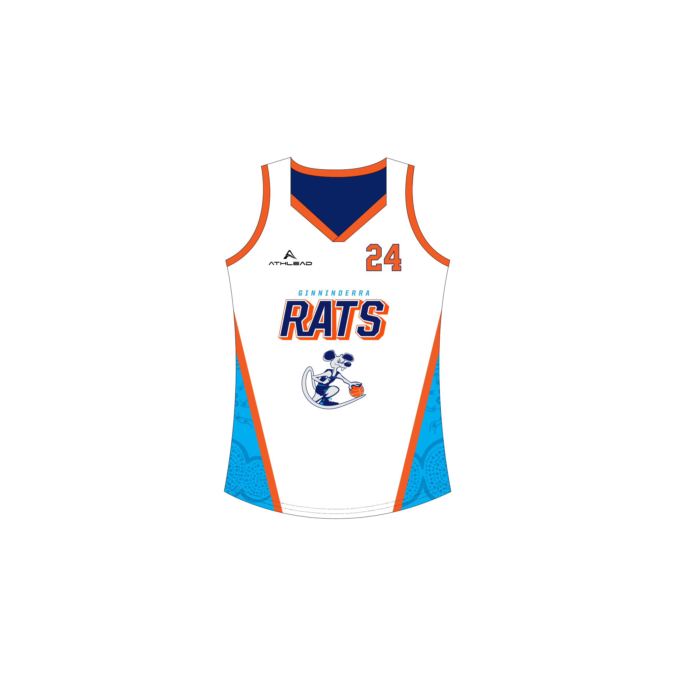Reversible Basketball Singlet (Womens/Girls) image 3