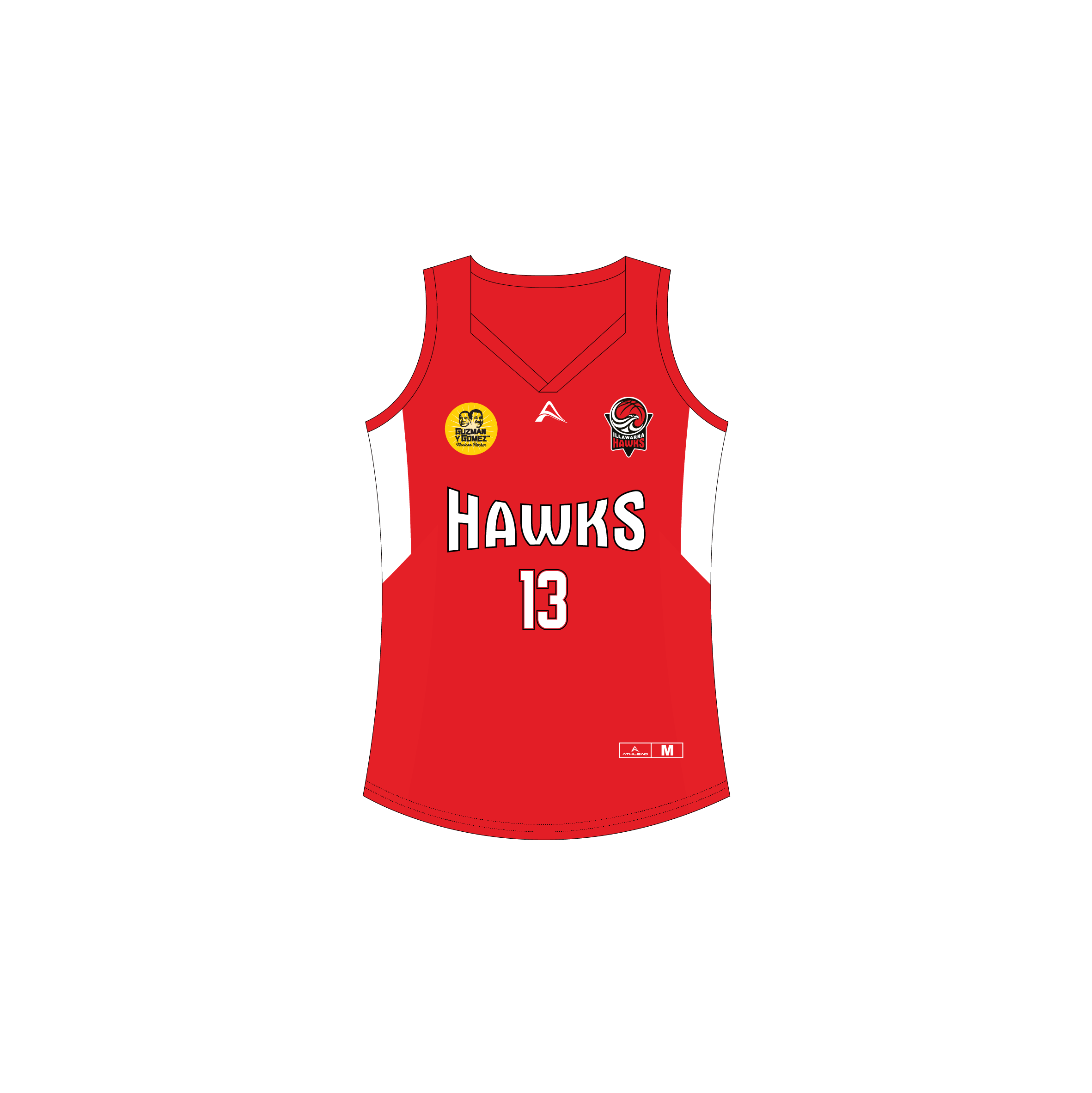Reversible Basketball Singlet (Womens/Girls) image 2