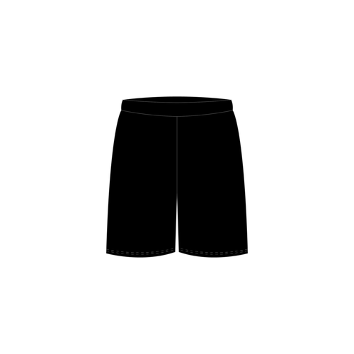 Black Basketball Shorts (Plain) image 0