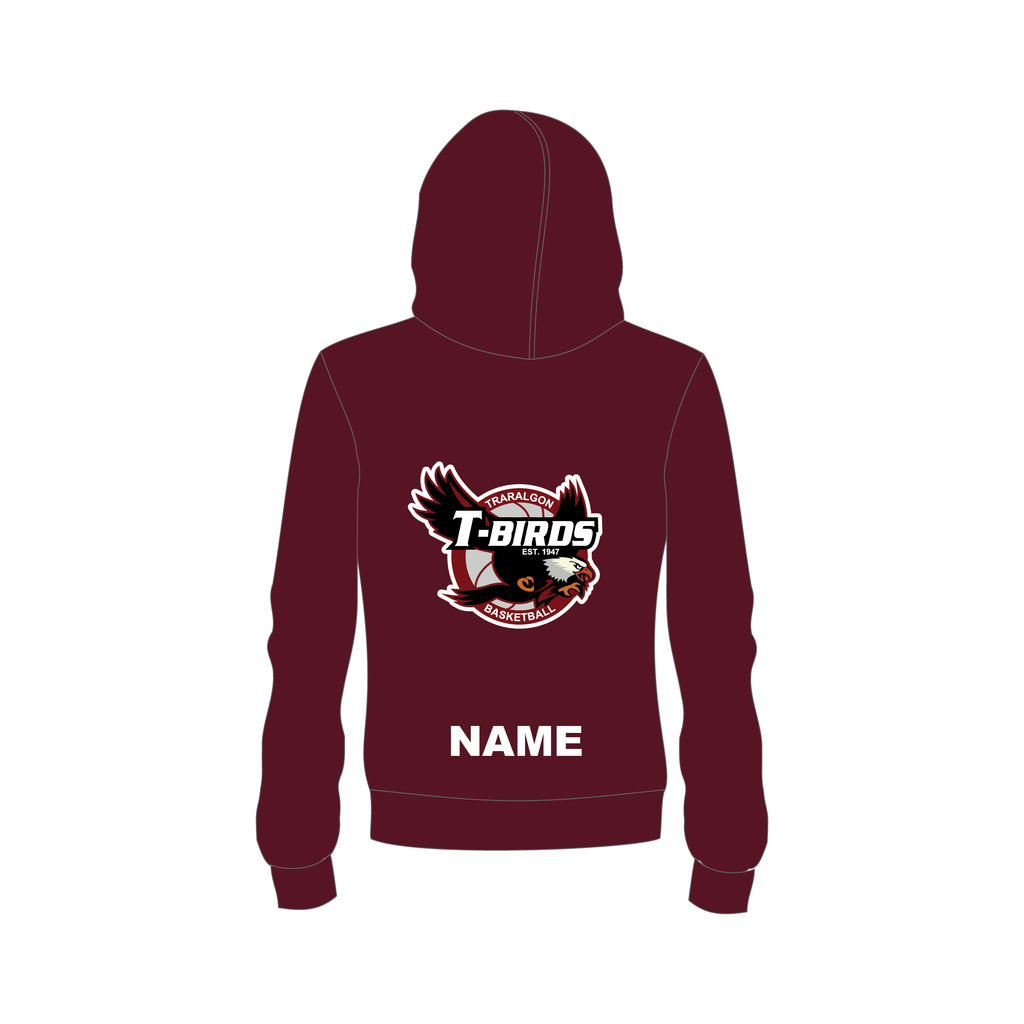 Hoodie (Maroon) - Large Logo image 1