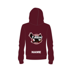 Hoodie (Maroon) - Large Logo image 1