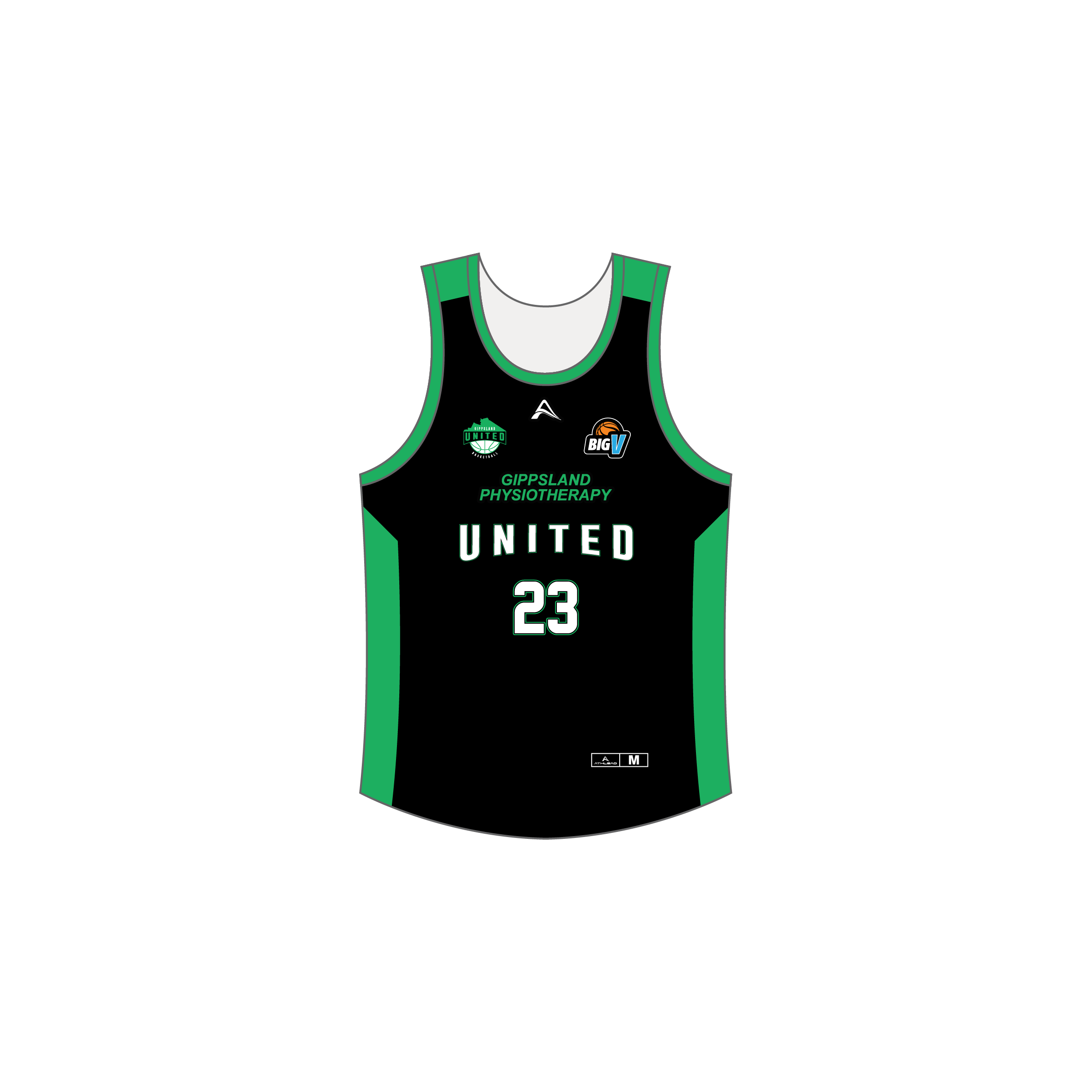 Big V Supporter Singlet (Custom) image 0