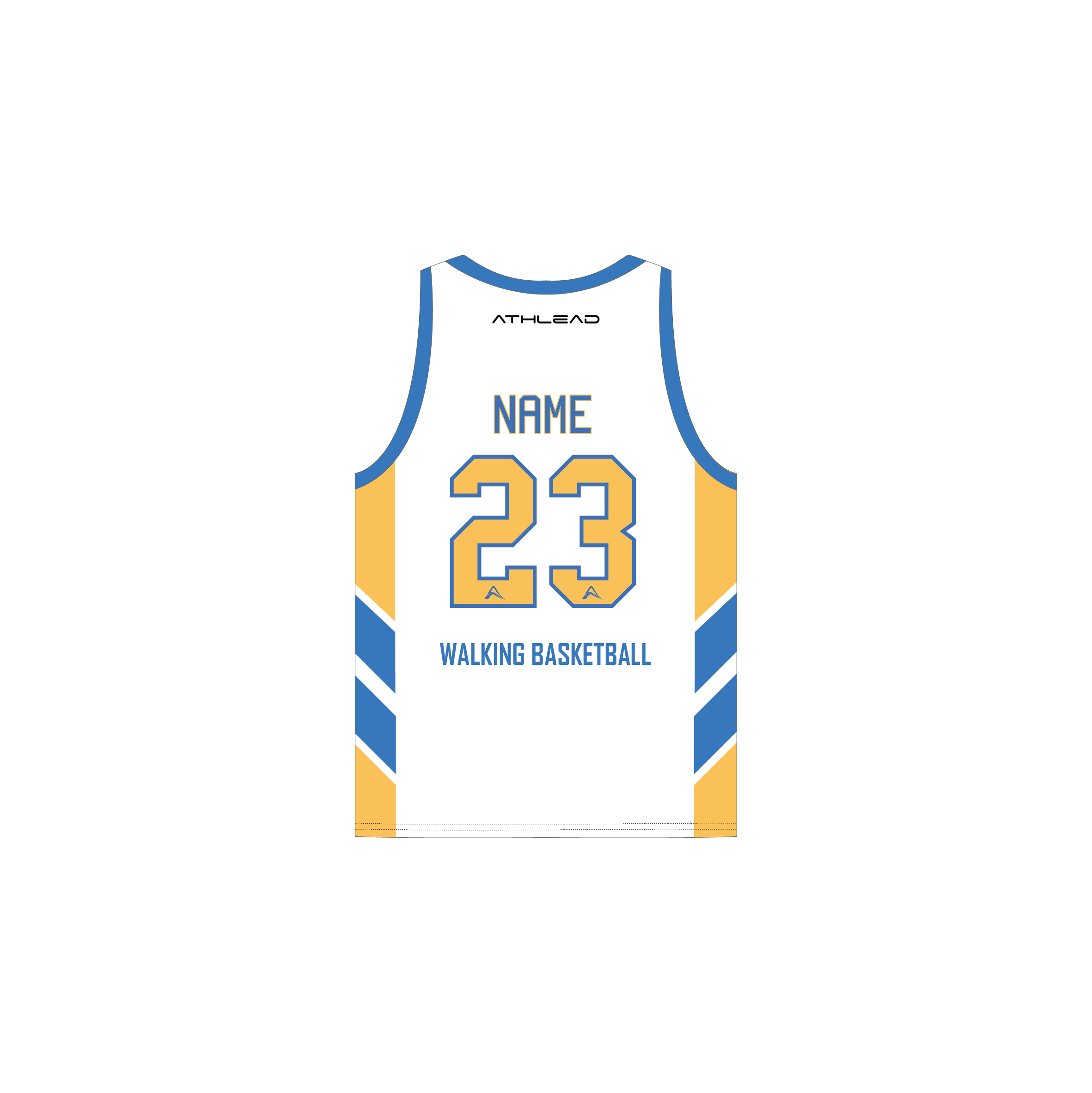 Walking Basketball Reversible Playing Singlet image 3