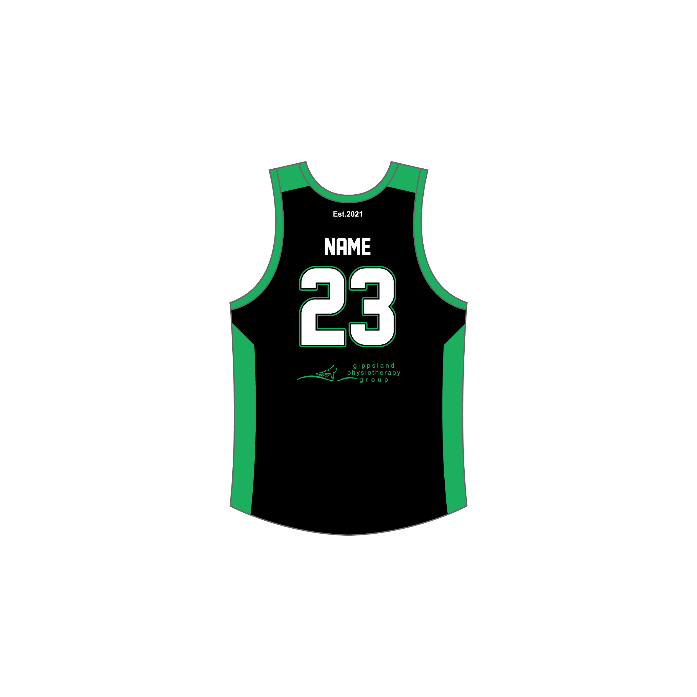 Big V Supporter Singlet (Custom) image 1