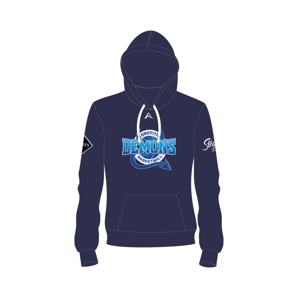 Demon Hoodie - Navy image 0