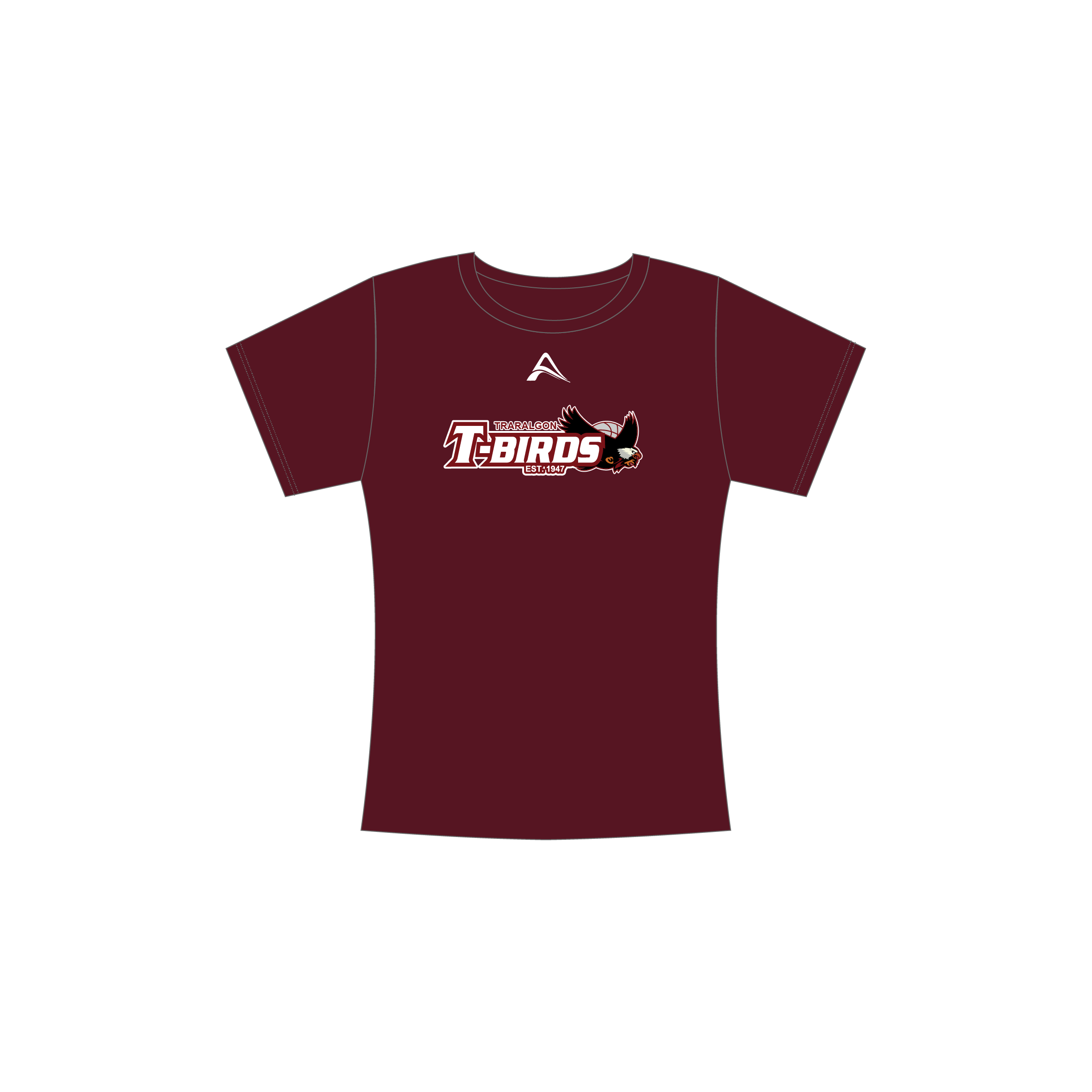 Supporter Tee (Maroon) image 0