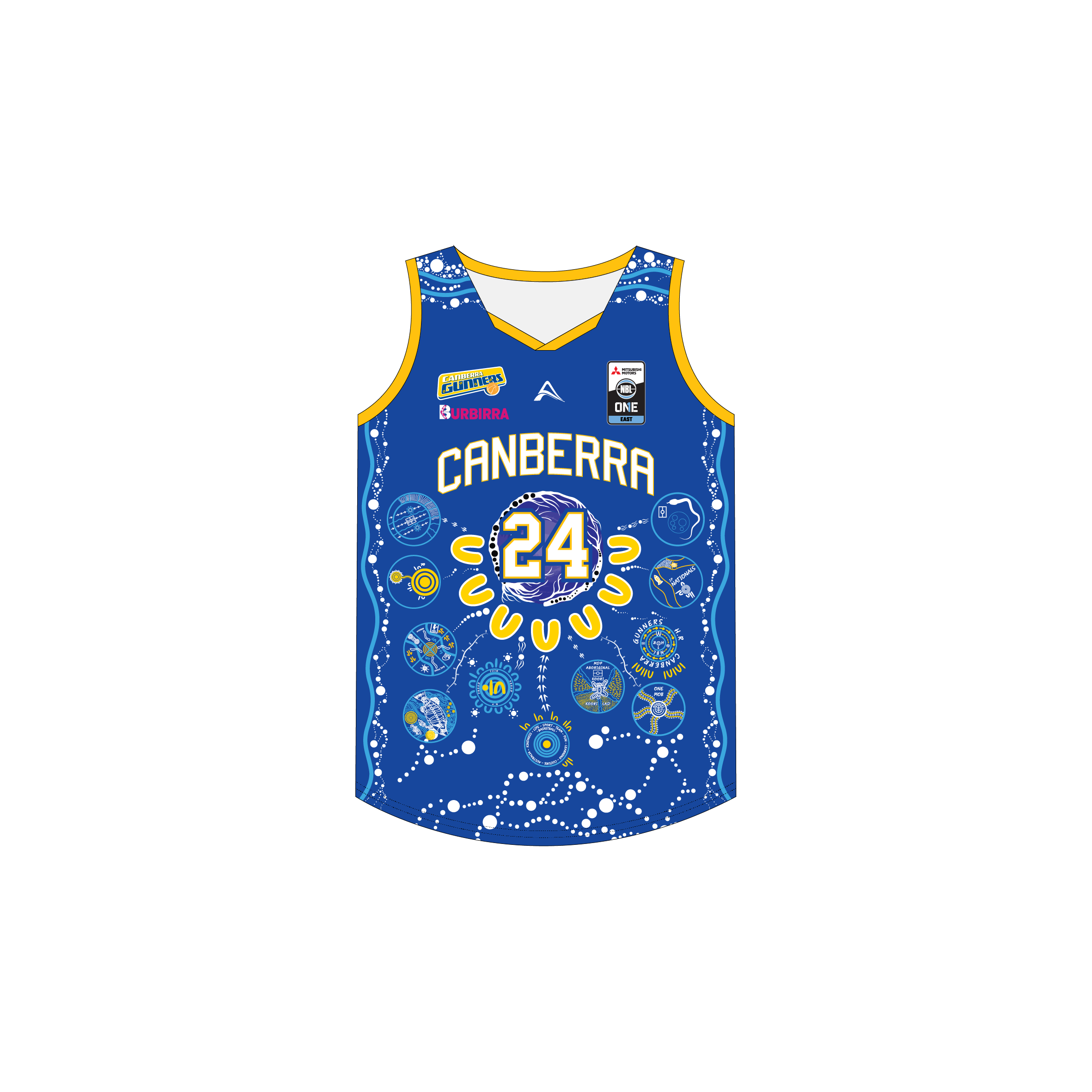 2024 NBL1 First Nations Round Jersey - Mens image 0