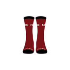 Crew Socks Maroon/Black image 1