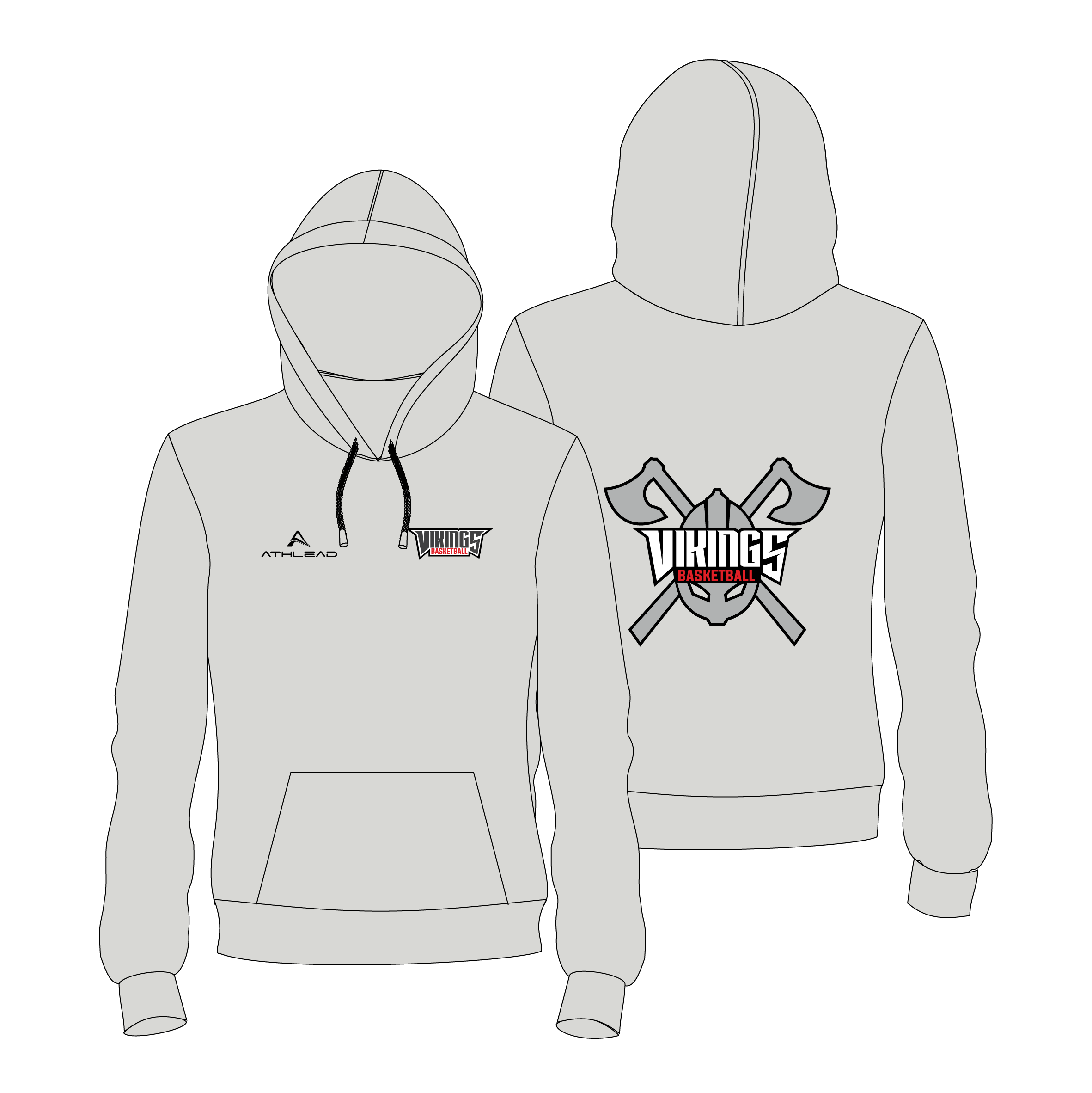 Hoodie - Logo on Back image 1