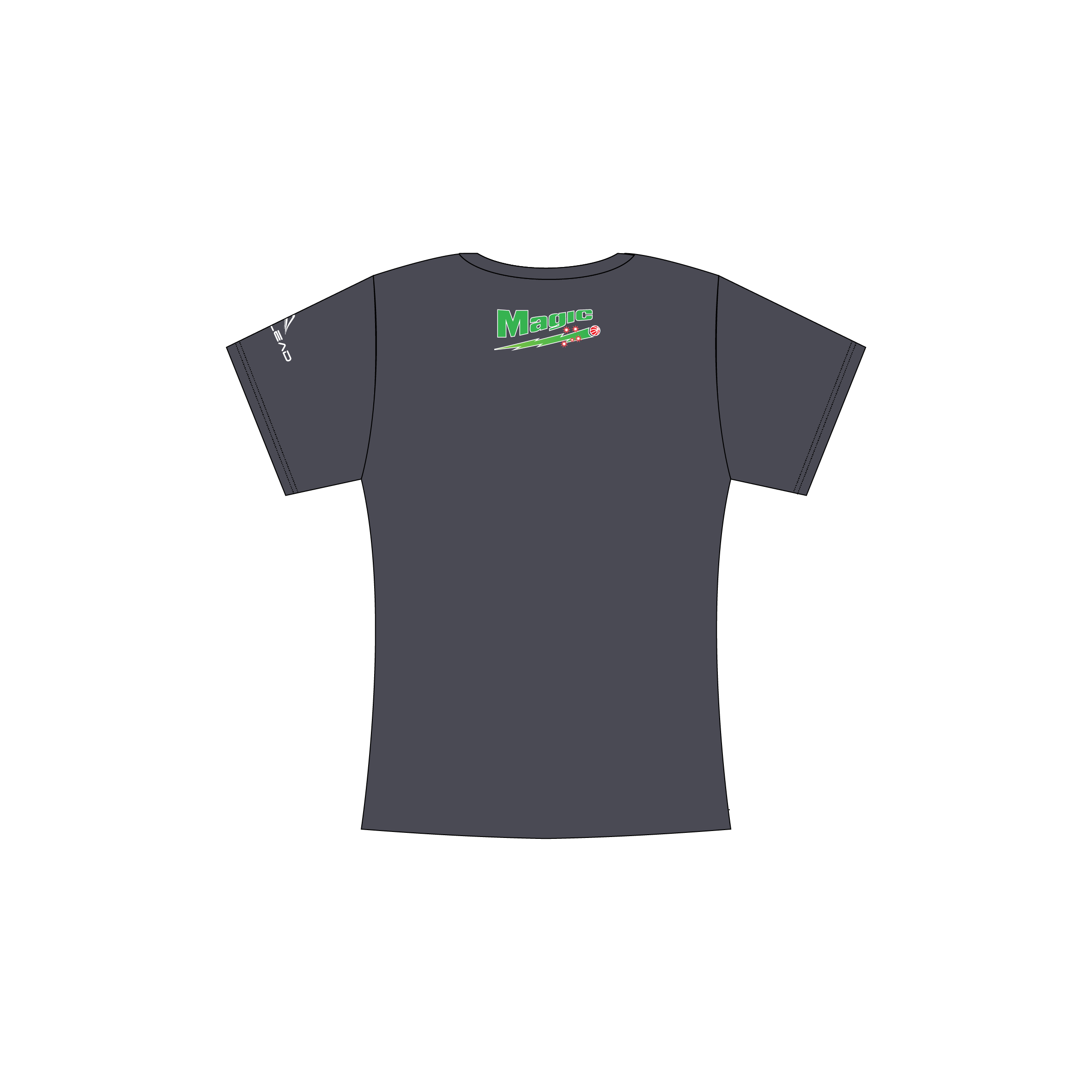 Magic Grey Supporter Tee image 1