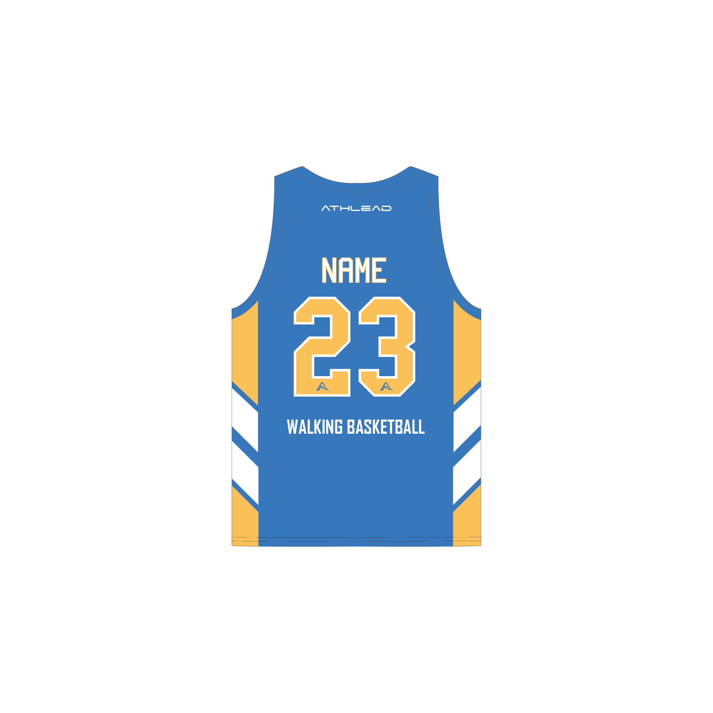 Walking Basketball Reversible Playing Singlet image 1