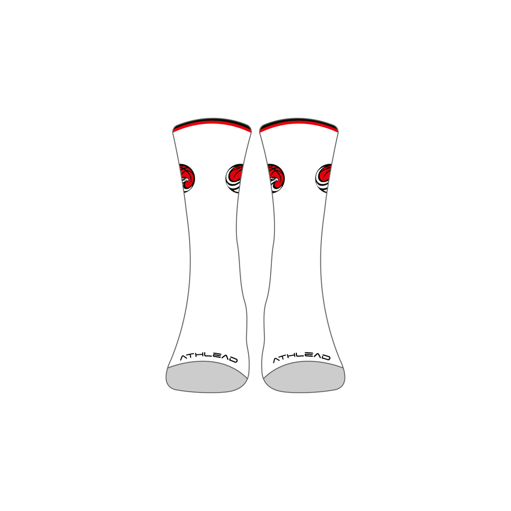 White Crew Socks image 1