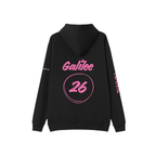Year 10 2026 Hoodie Black (Pink Logo) - GALILEE SCHOOL YEAR 10