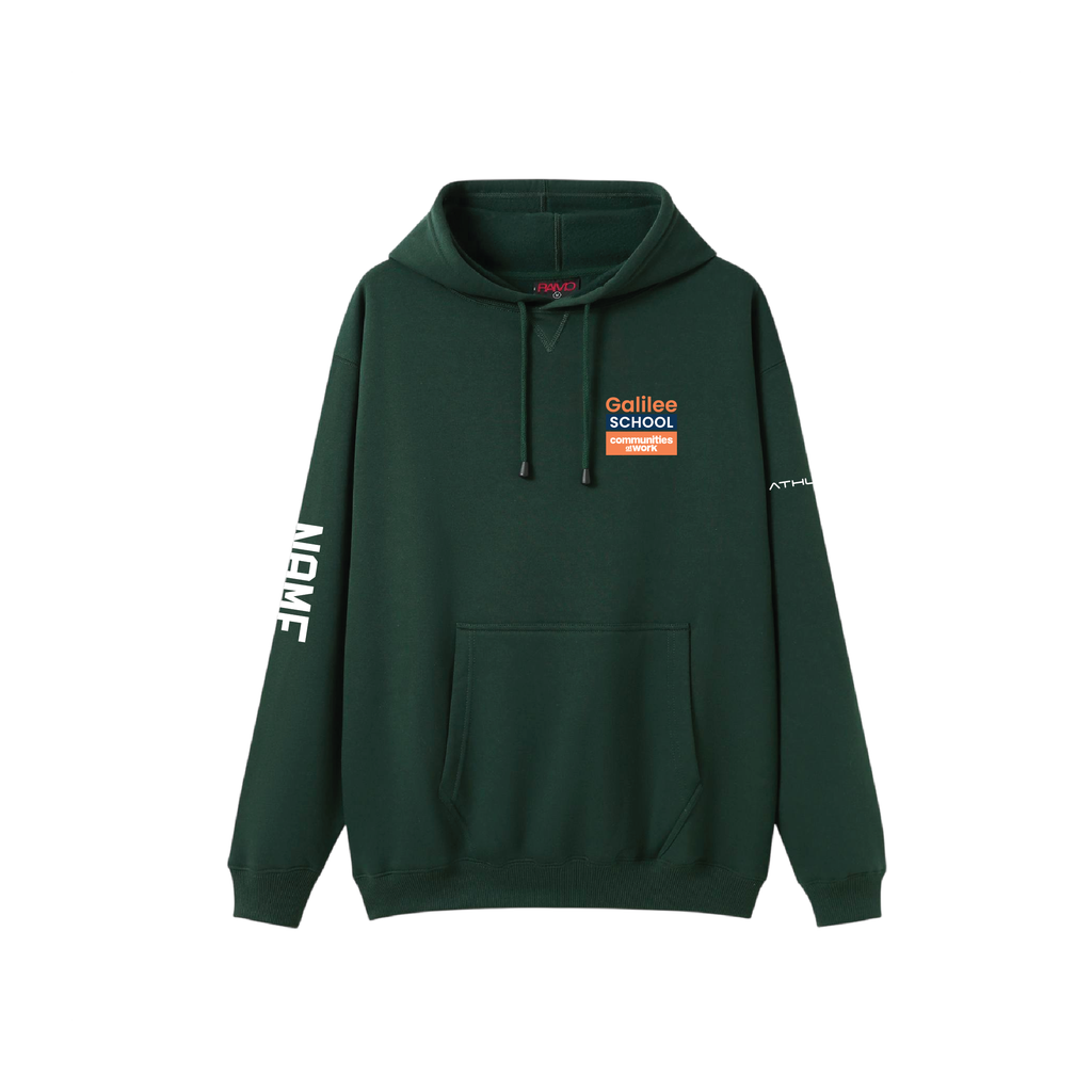Year 12 2026 Hoodie Bottle Green - GALILEE SCHOOL YEAR 12