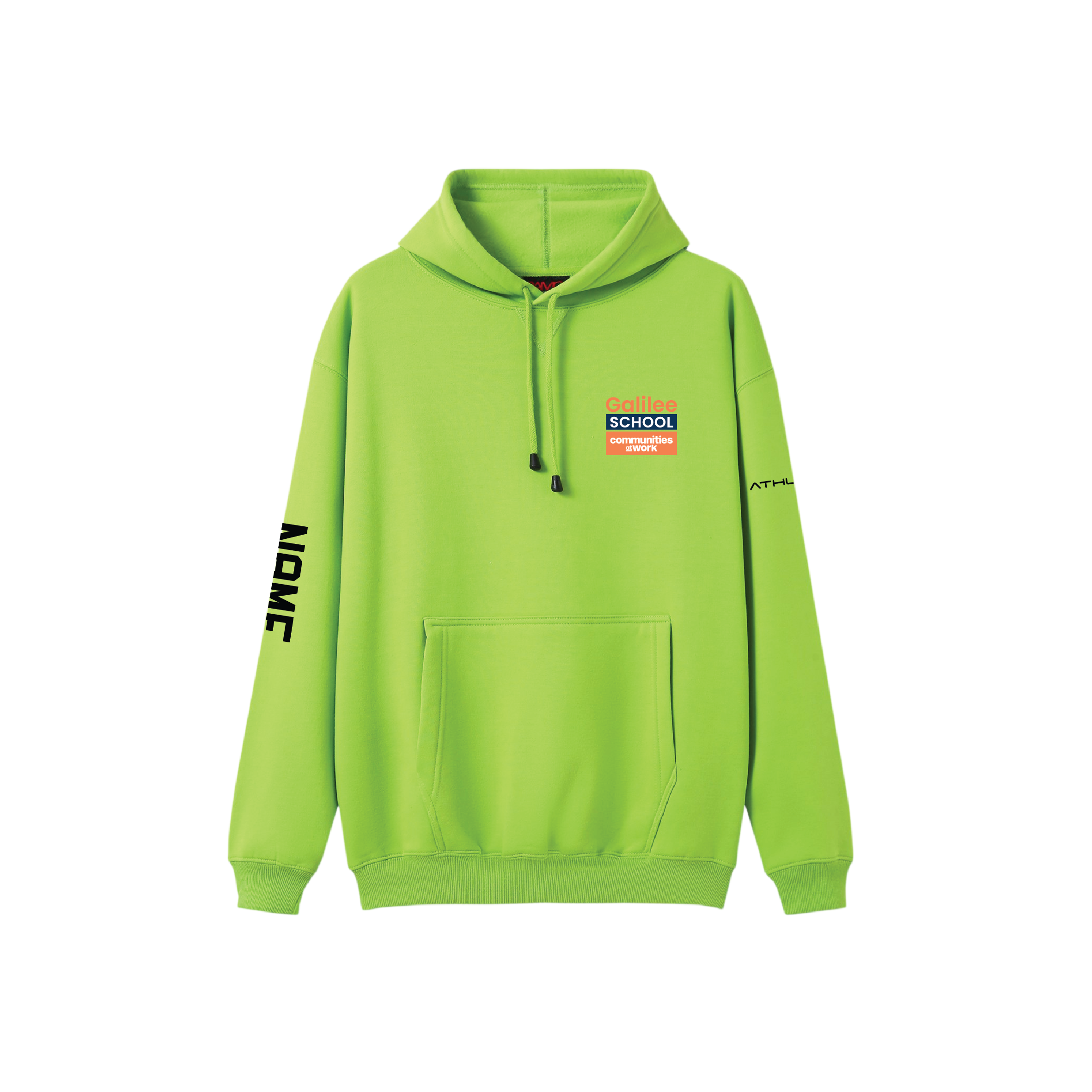 Year 12 2026 Hoodie Lime - GALILEE SCHOOL YEAR 12