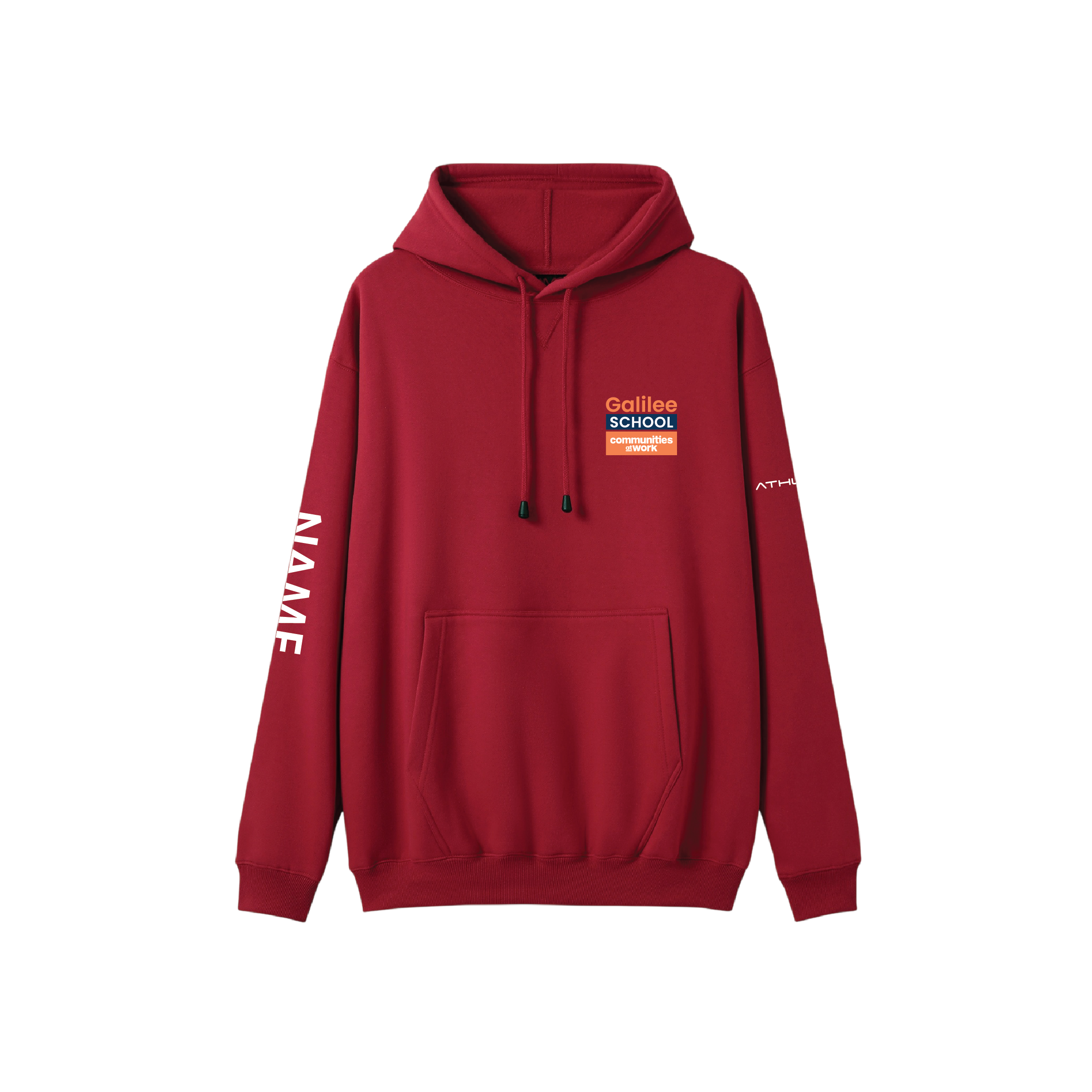 Year 10 2026 Hoodie Red - GALILEE SCHOOL YEAR 10