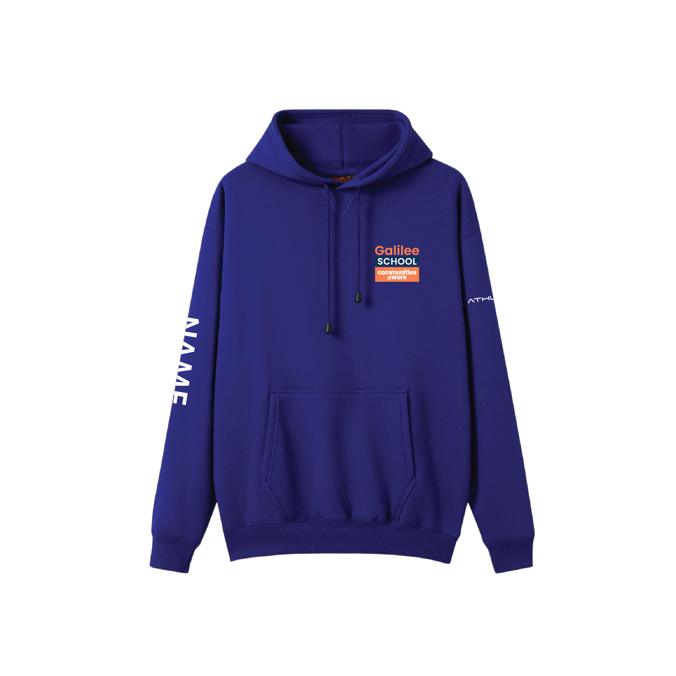 Year 10 2026 Hoodie Royal Blue - GALILEE SCHOOL YEAR 10