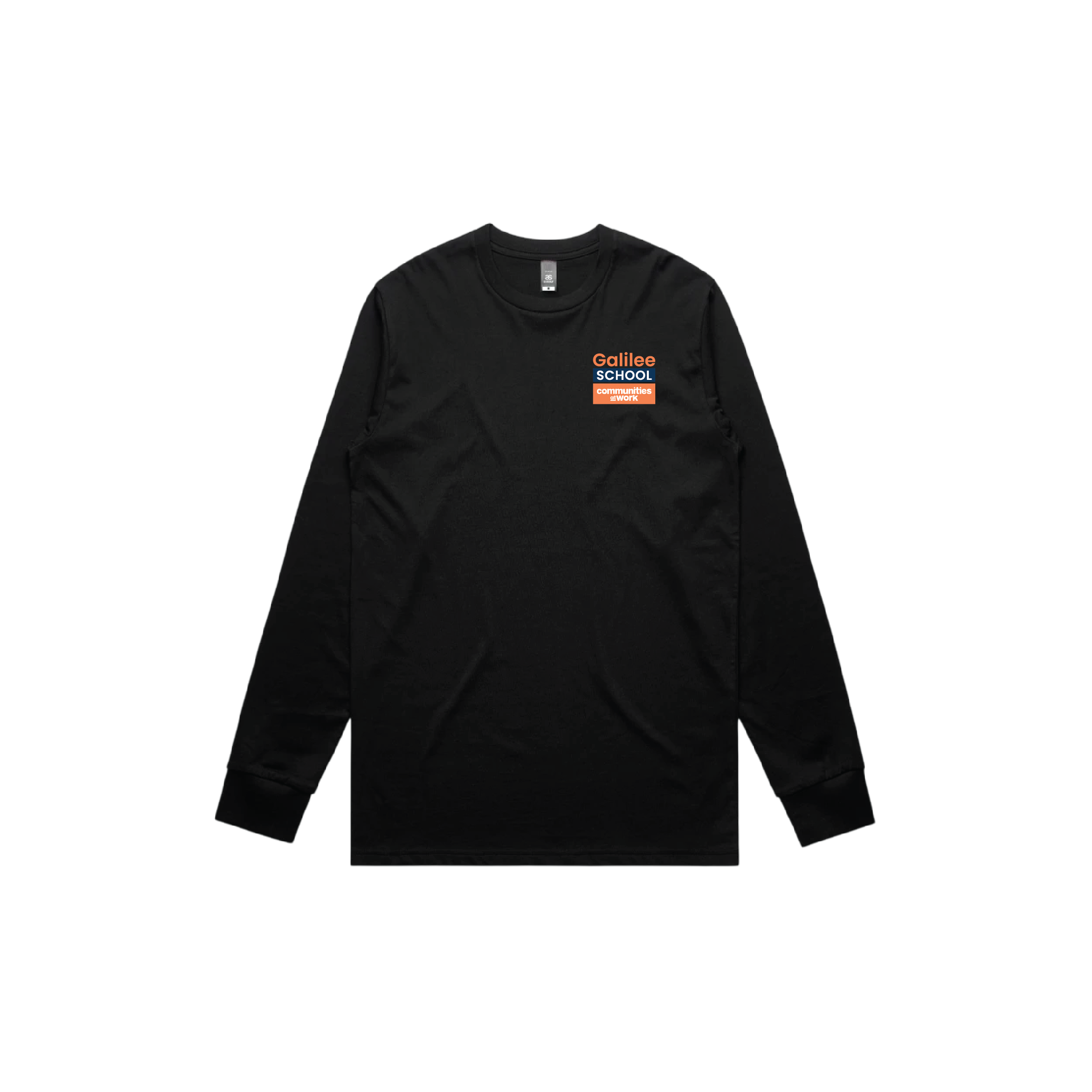 Year 12 2026 Long Sleeve Shirt Black - GALILEE SCHOOL YEAR 12
