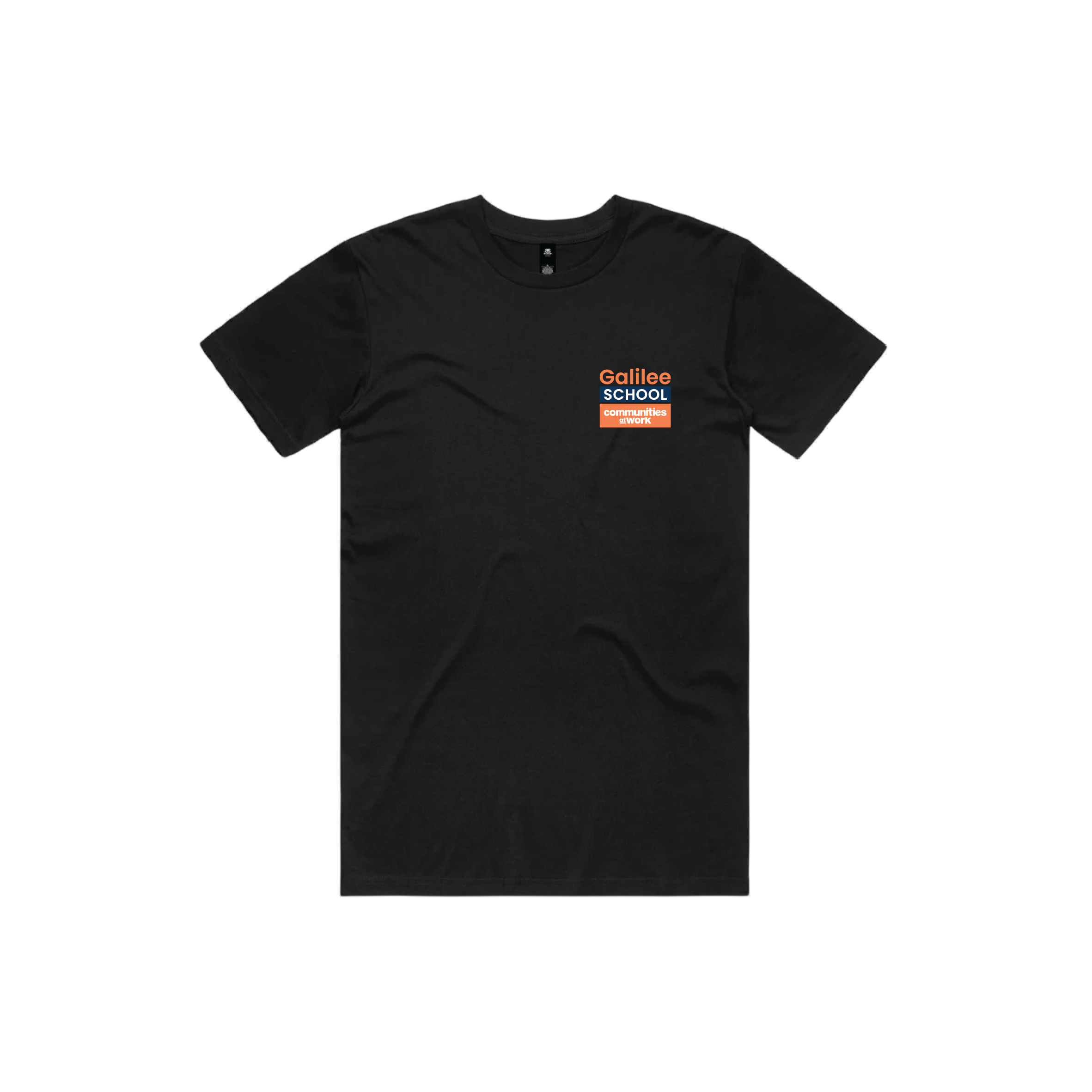 Year 12 2026 Short Sleeve Shirt Black - GALILEE SCHOOL YEAR 12