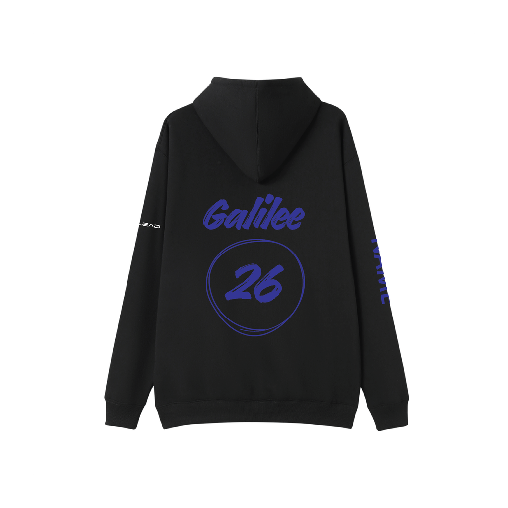 Year 10 2026 Hoodie Black (Blue Logo) - GALILEE SCHOOL YEAR 10