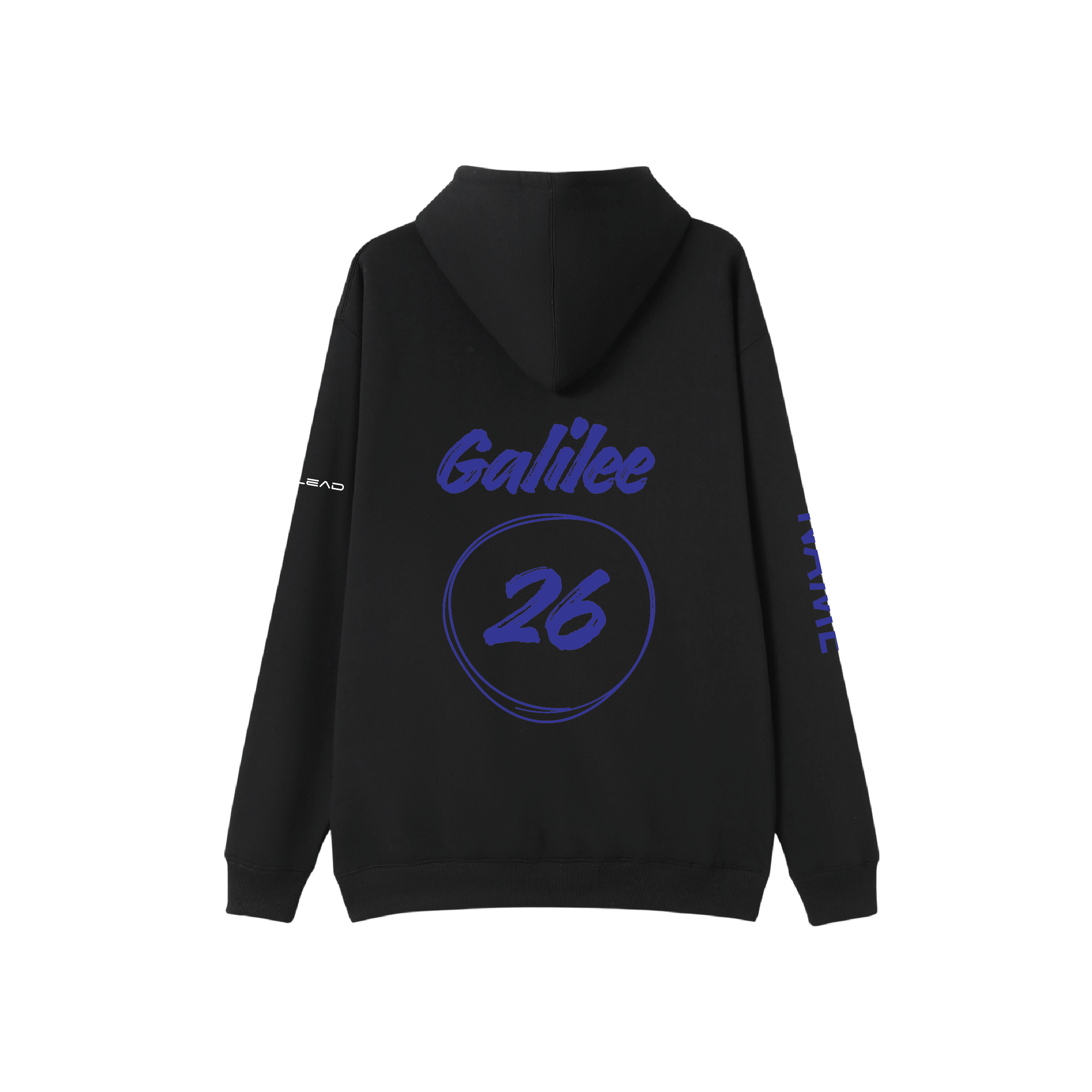 Year 10 2026 Hoodie Black (Blue Logo) - GALILEE SCHOOL YEAR 10
