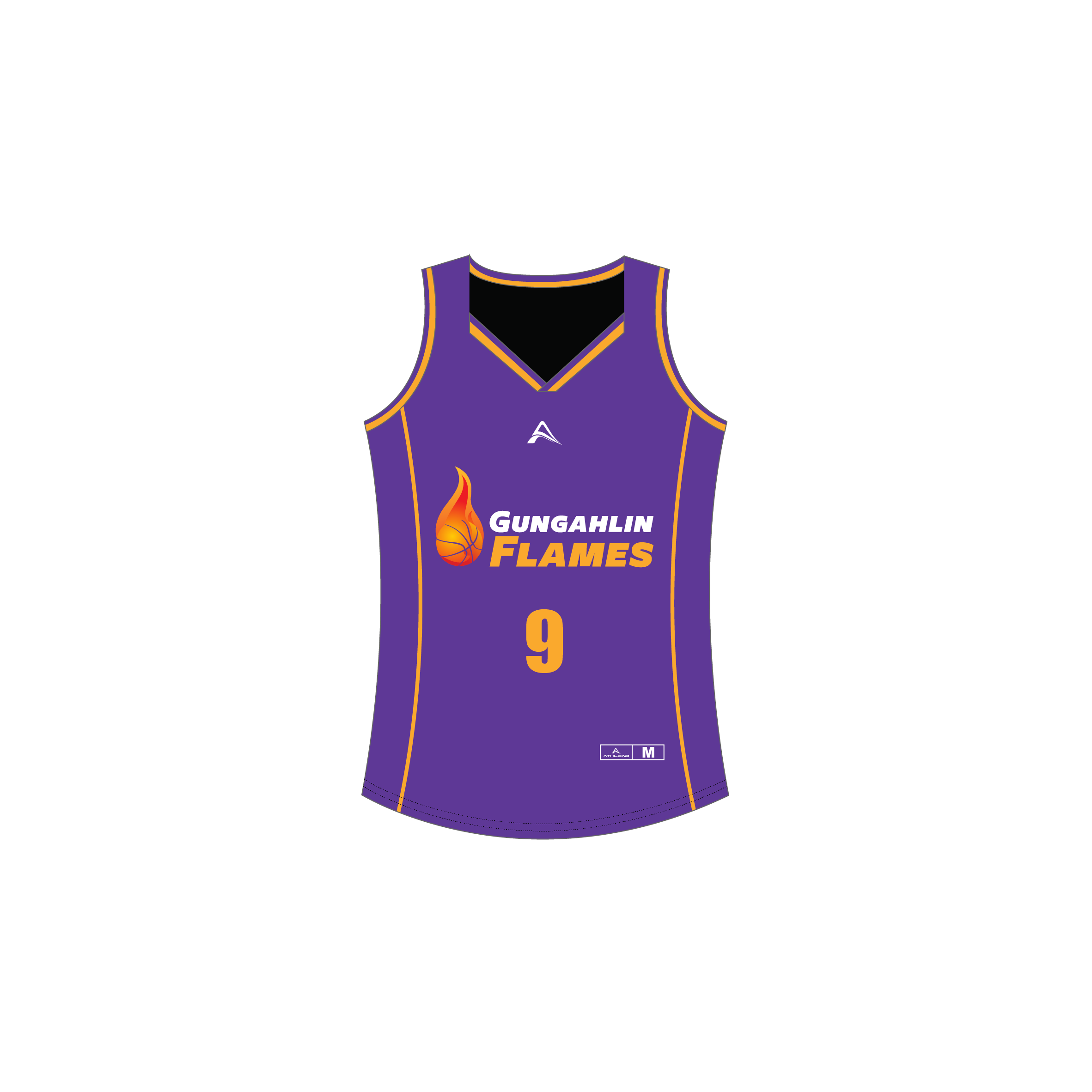 Womens/Girls - Reversible Playing Singlet