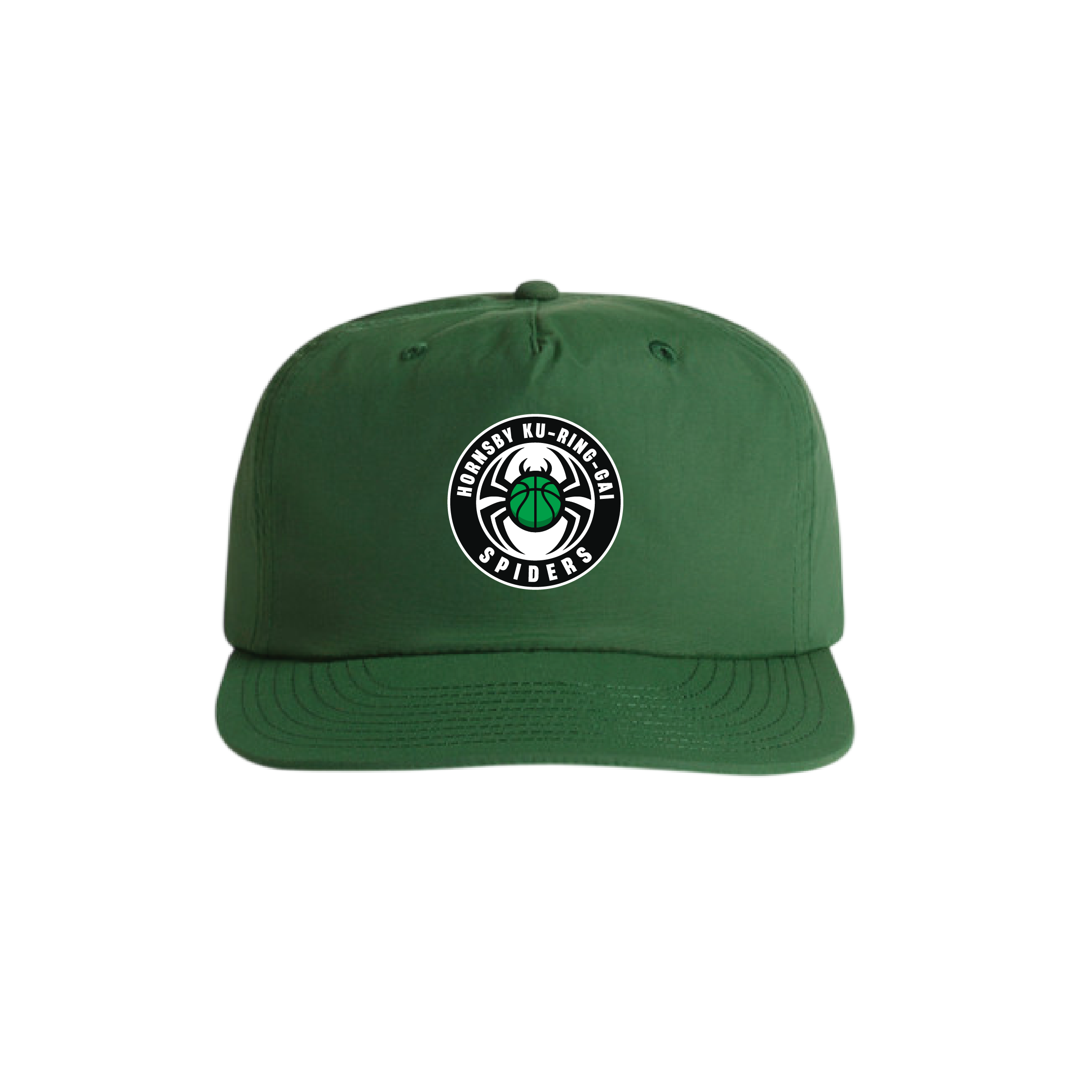 Junior and Senior Representative Players Green Cap - Hornsby Spiders
