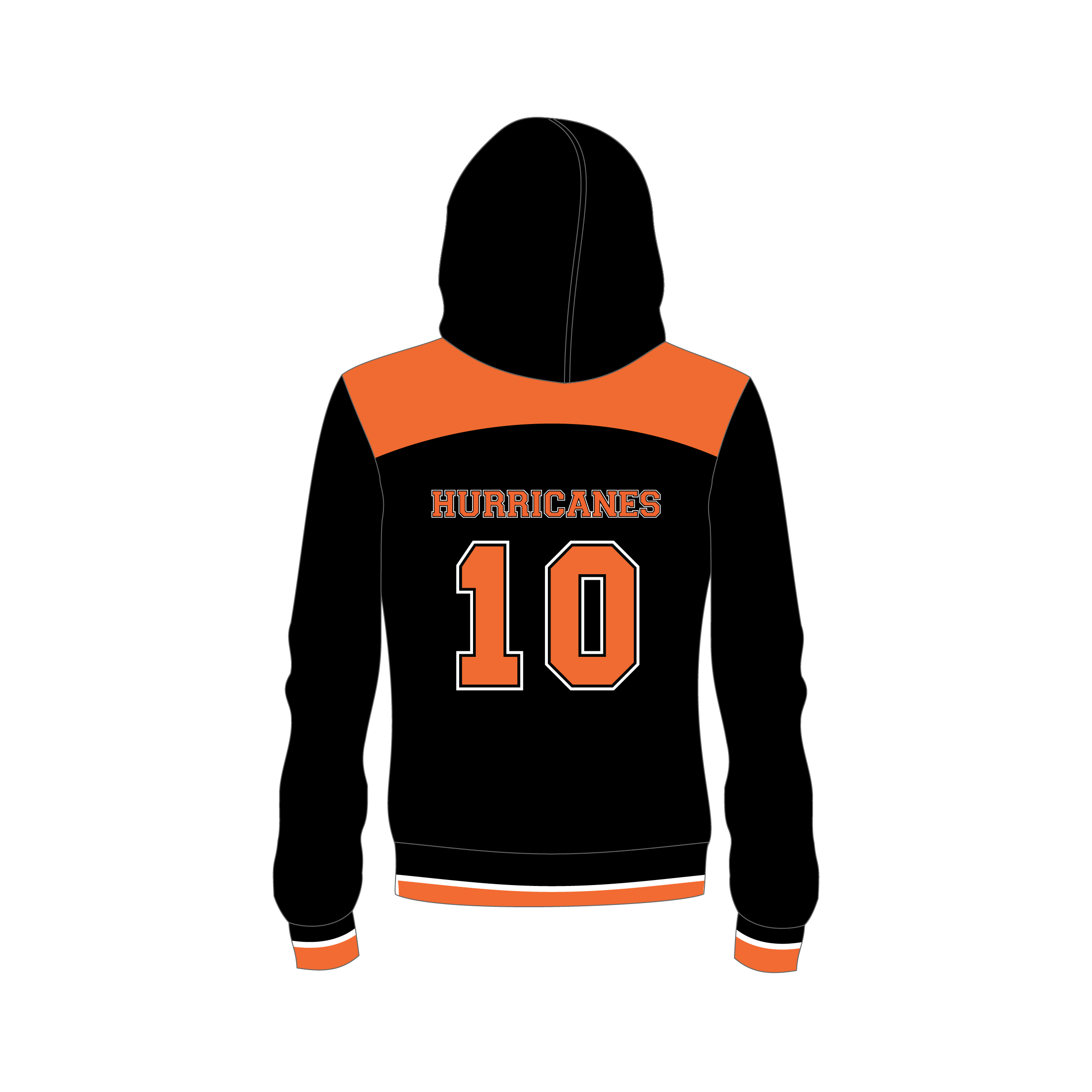 Kids - Hoodie Zip-Up - Hurricanes