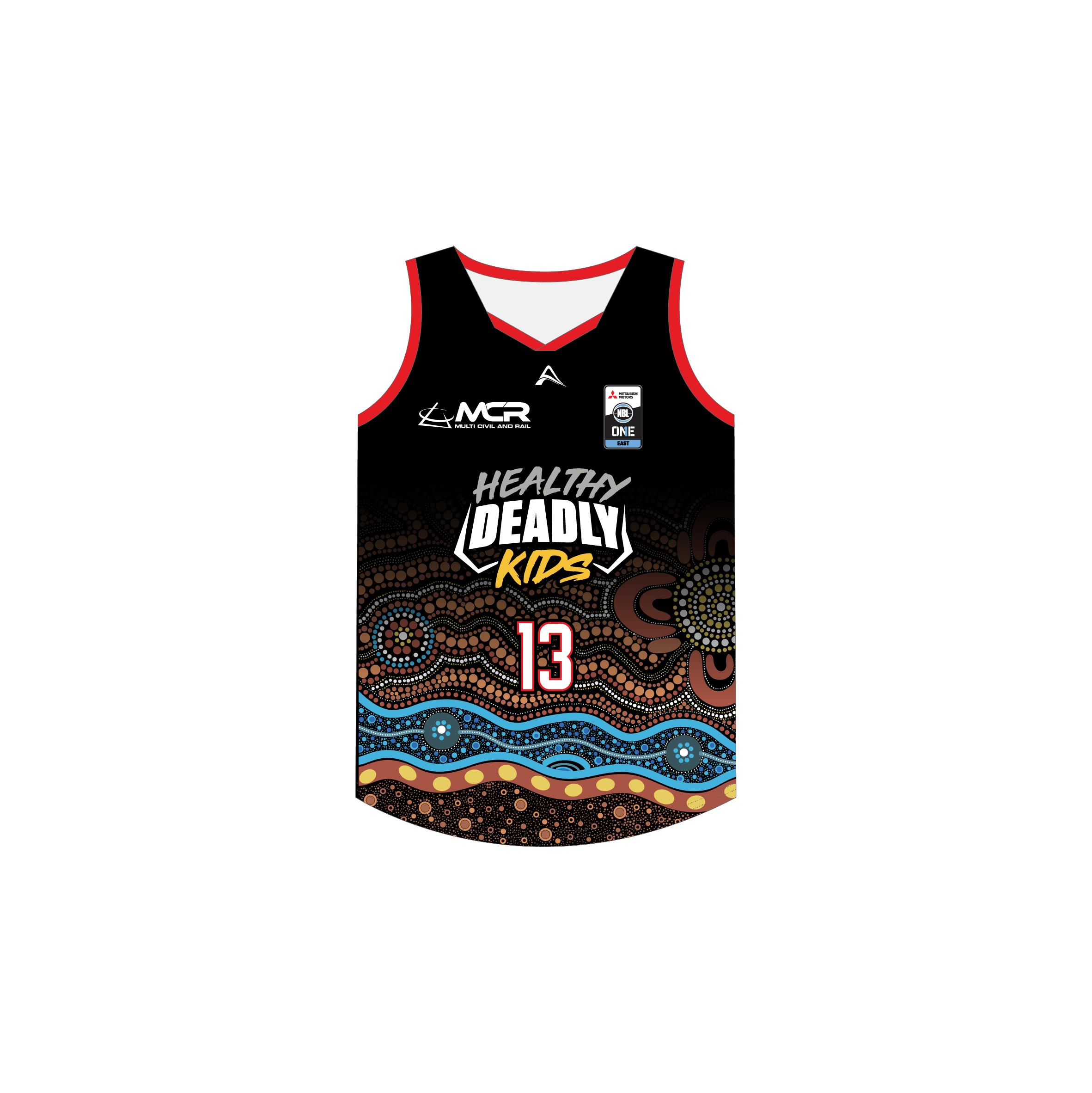 Boys - Indigenous Singlet - Hawks