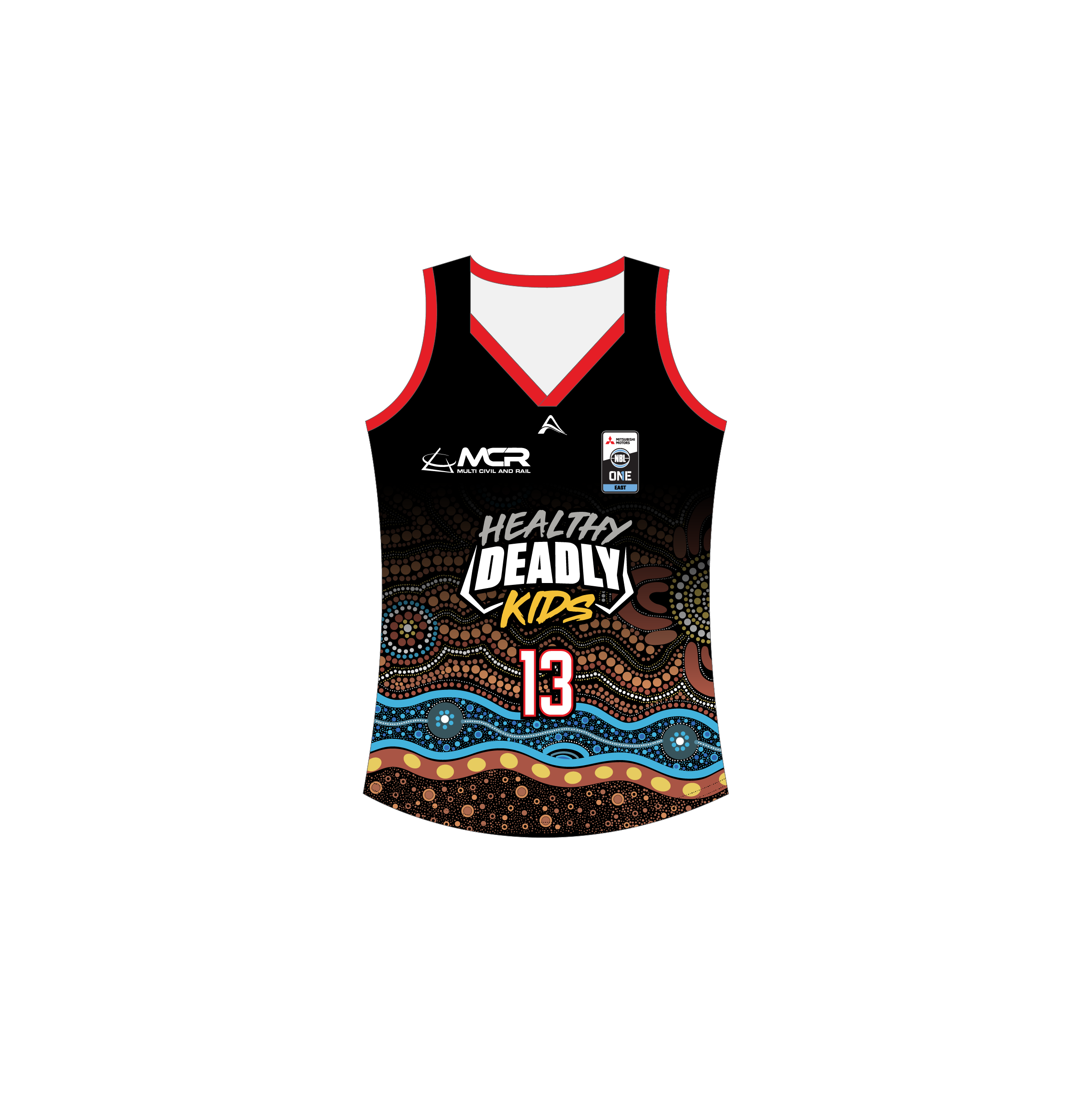 Womens - Indigenous Singlet - Hawks