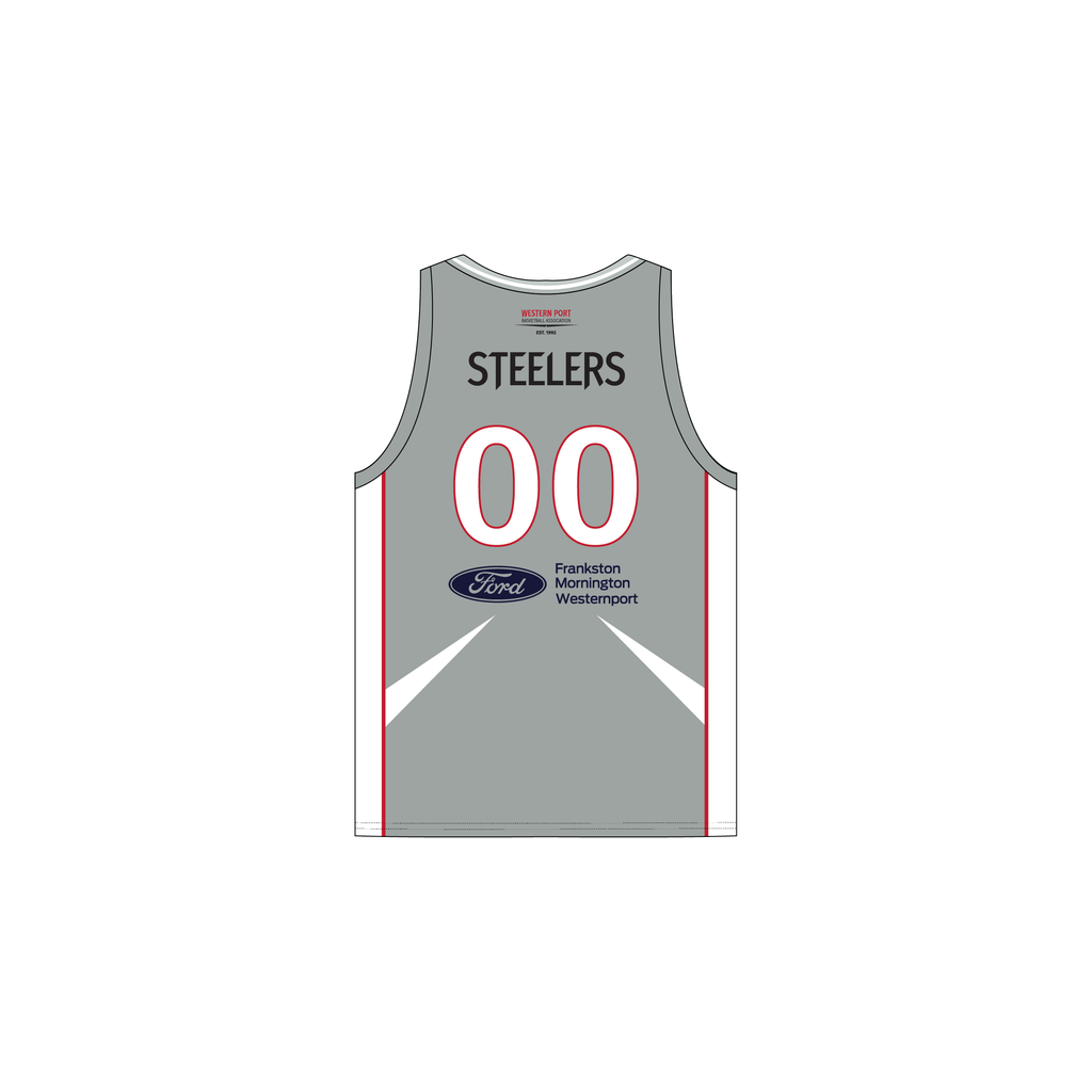 Mens/Boys - VJBL Playing Singlet - WPBA Steelers