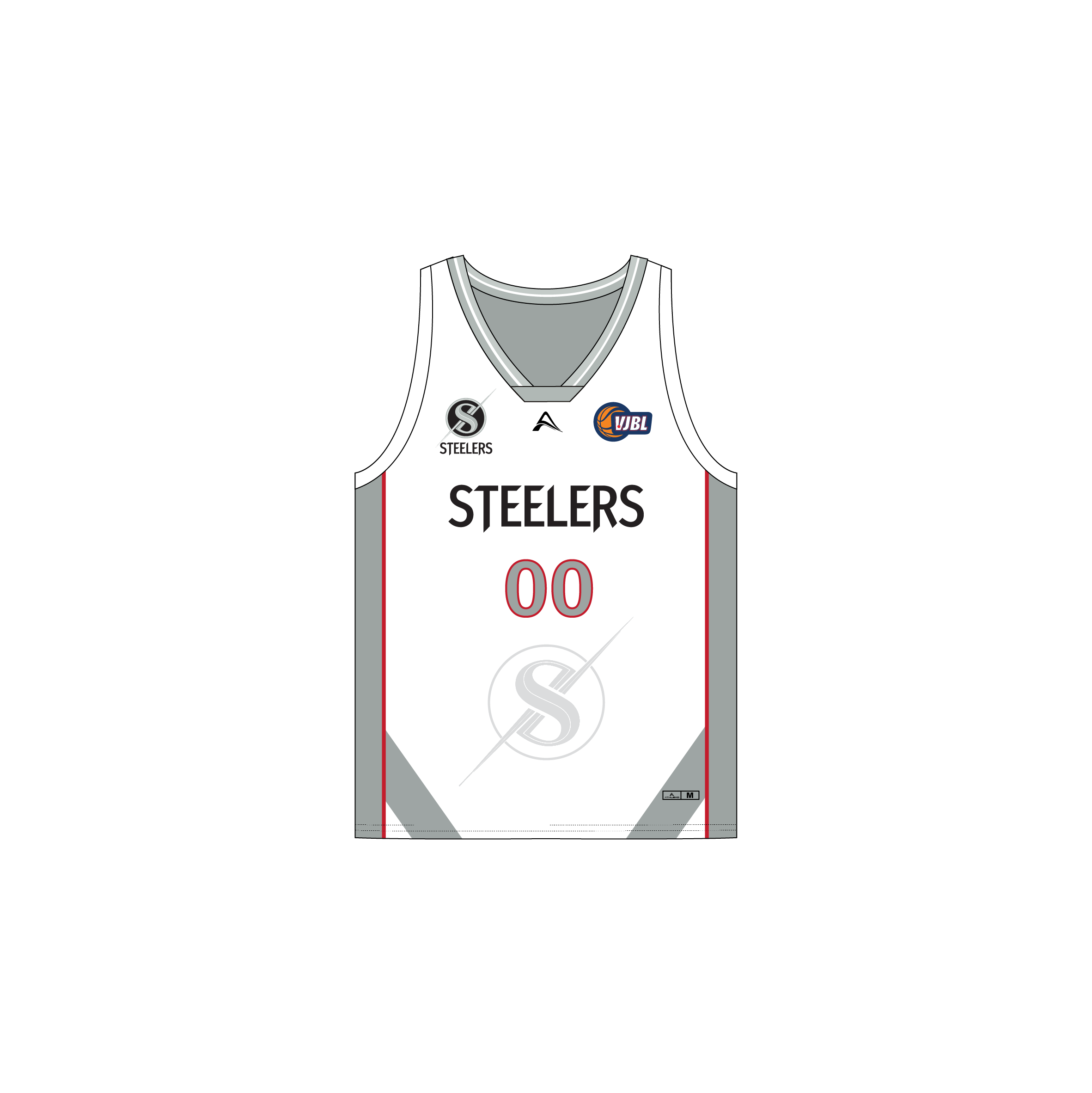 Mens/Boys - VJBL Playing Singlet - WPBA Steelers