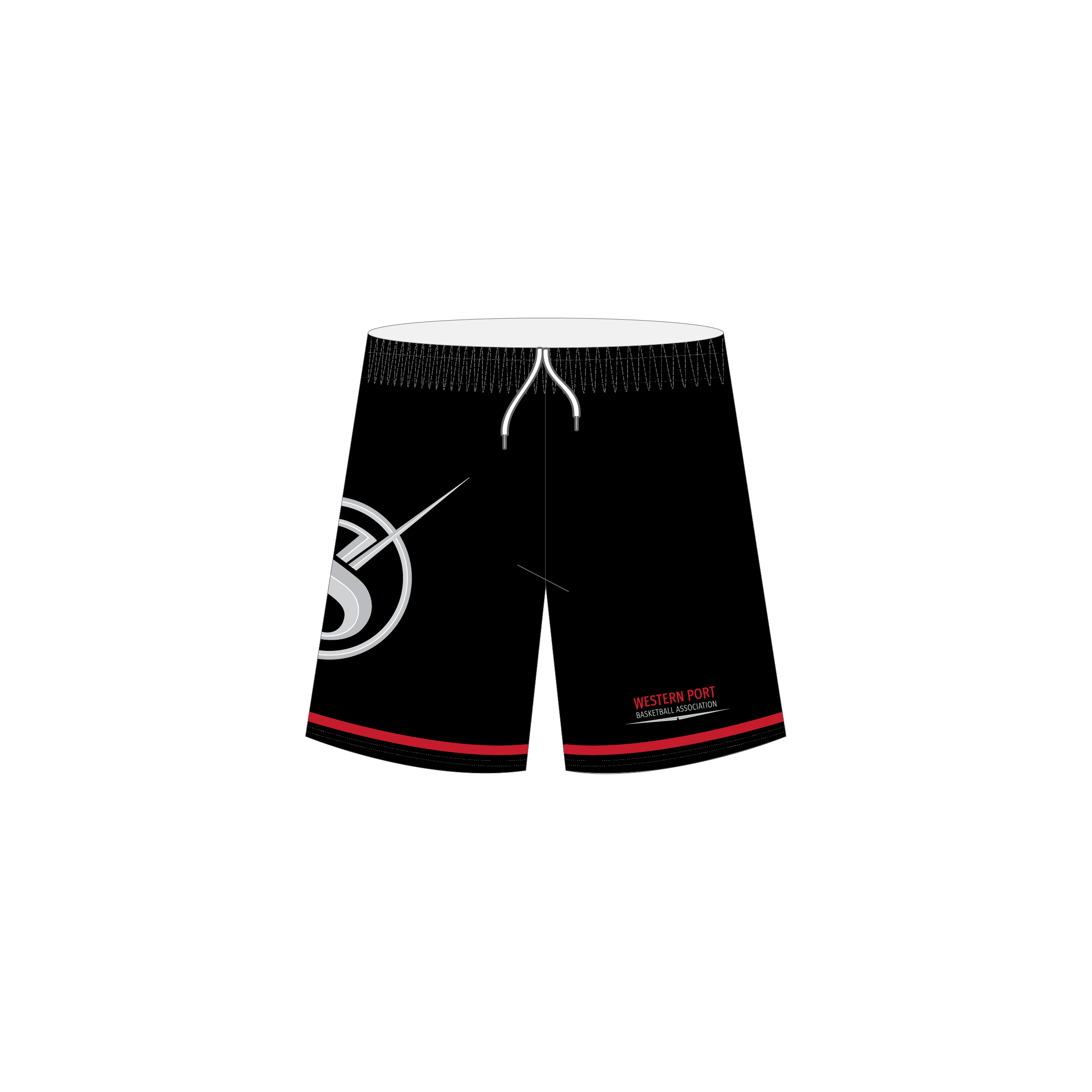 Mens/Boys - VJBL Training Shorts - WPBA Steelers