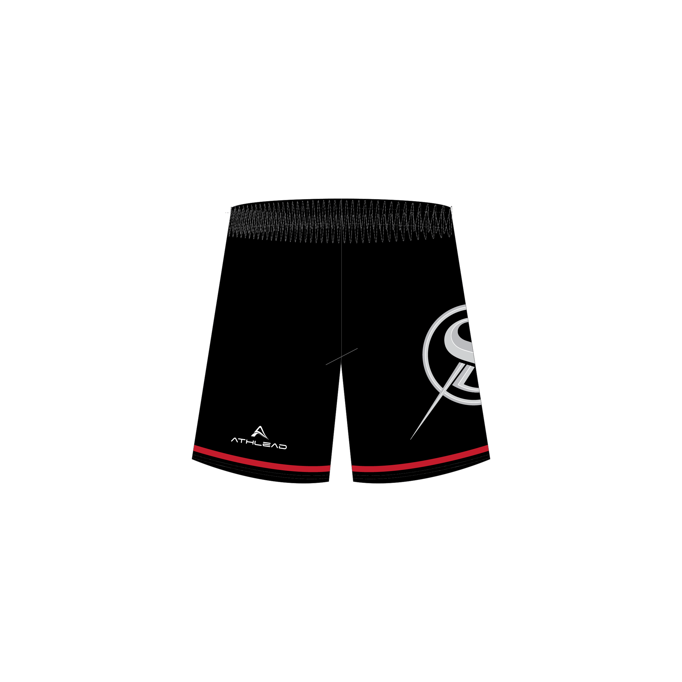 Mens/Boys - VJBL Training Shorts - WPBA Steelers