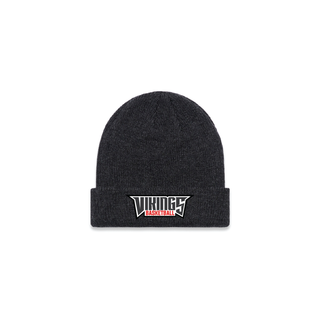 Beanie (Viking Text) - Vikings Basketball