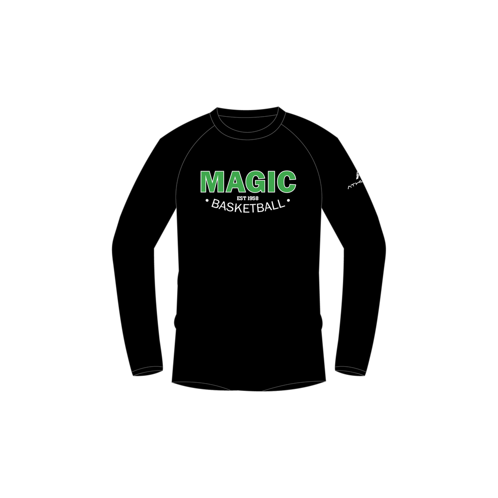 Magic Black Warmup Top image 0