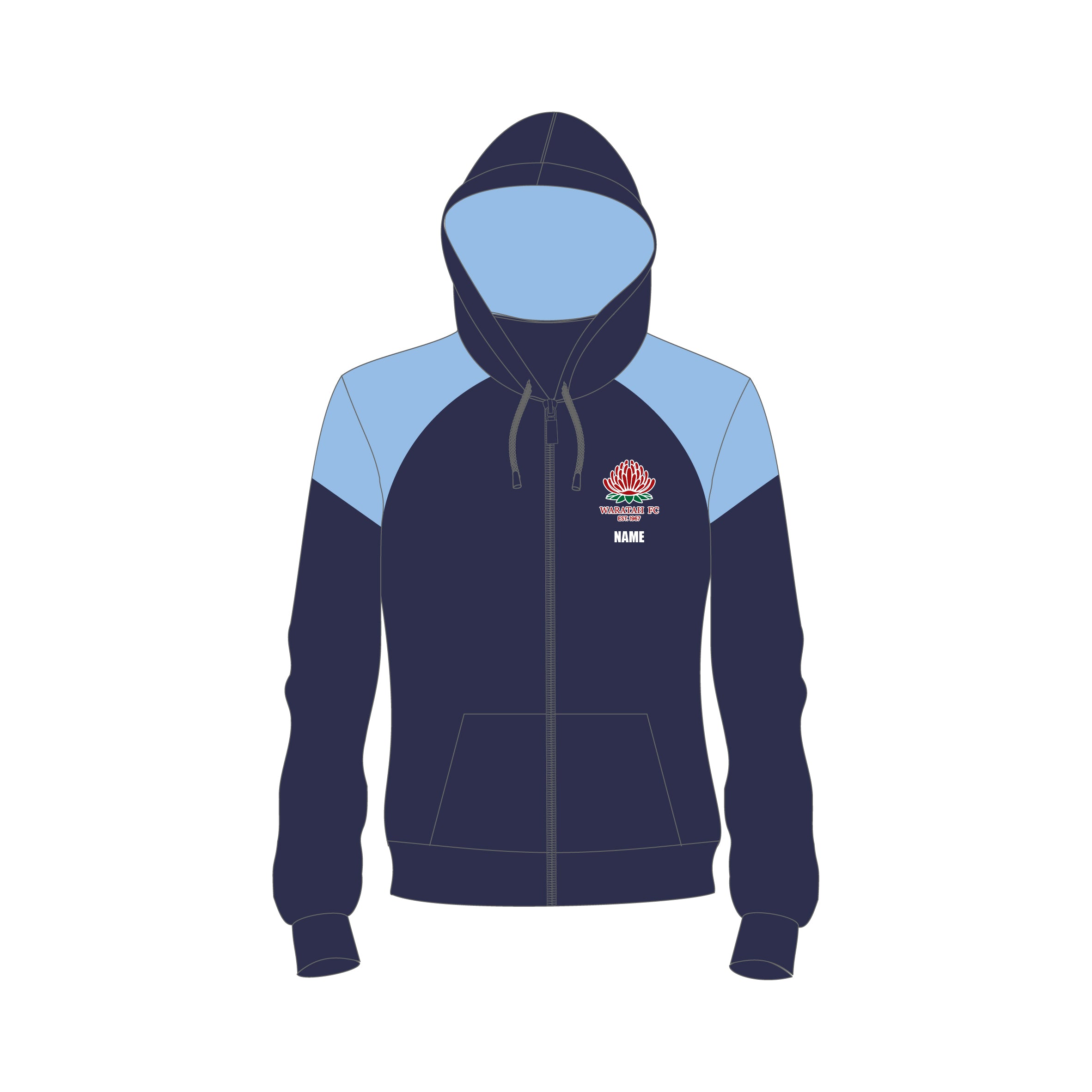 Zip Hoodie (Front Logo Only) image 0