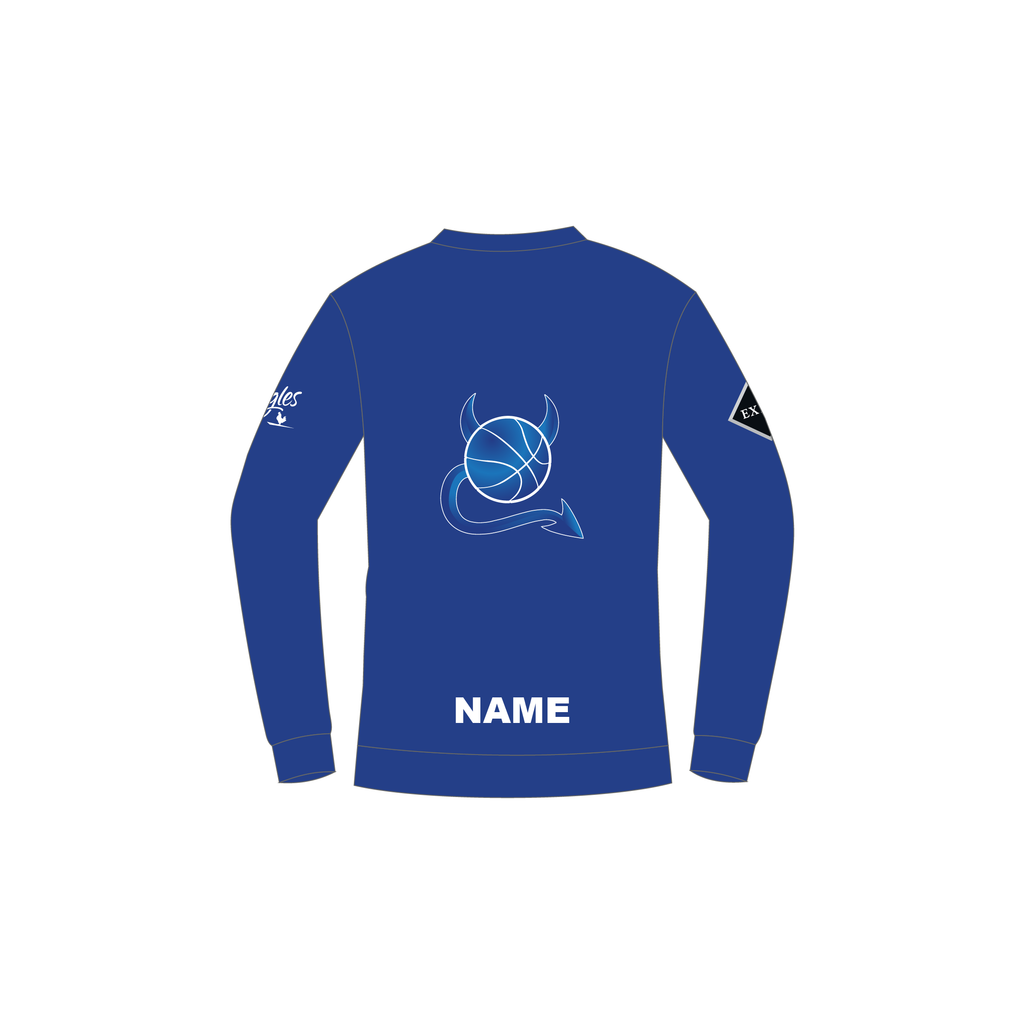 Demon Crew Neck - Royal image 1