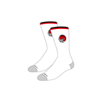 White Crew Socks image 0