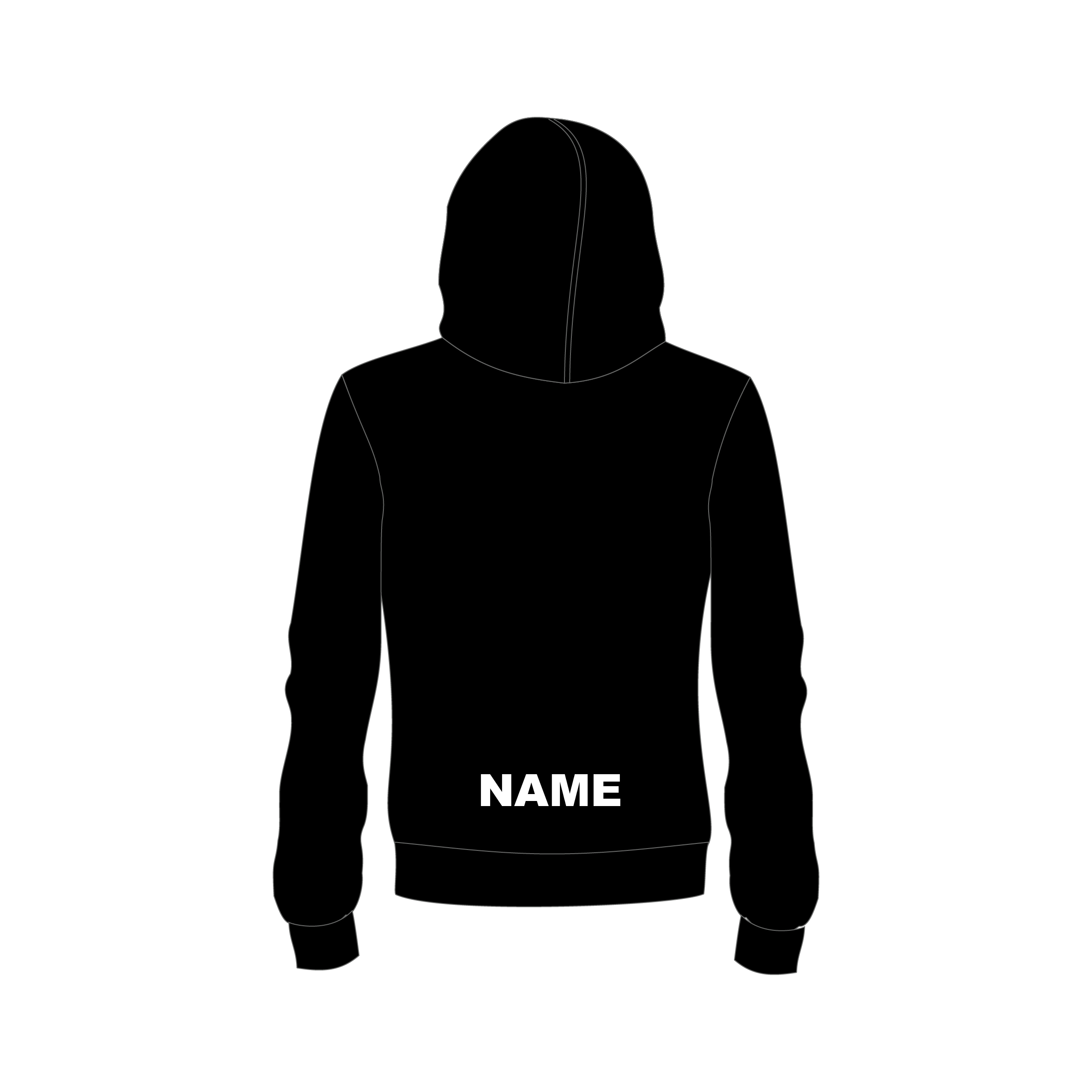 Hoodie (Black) image 1