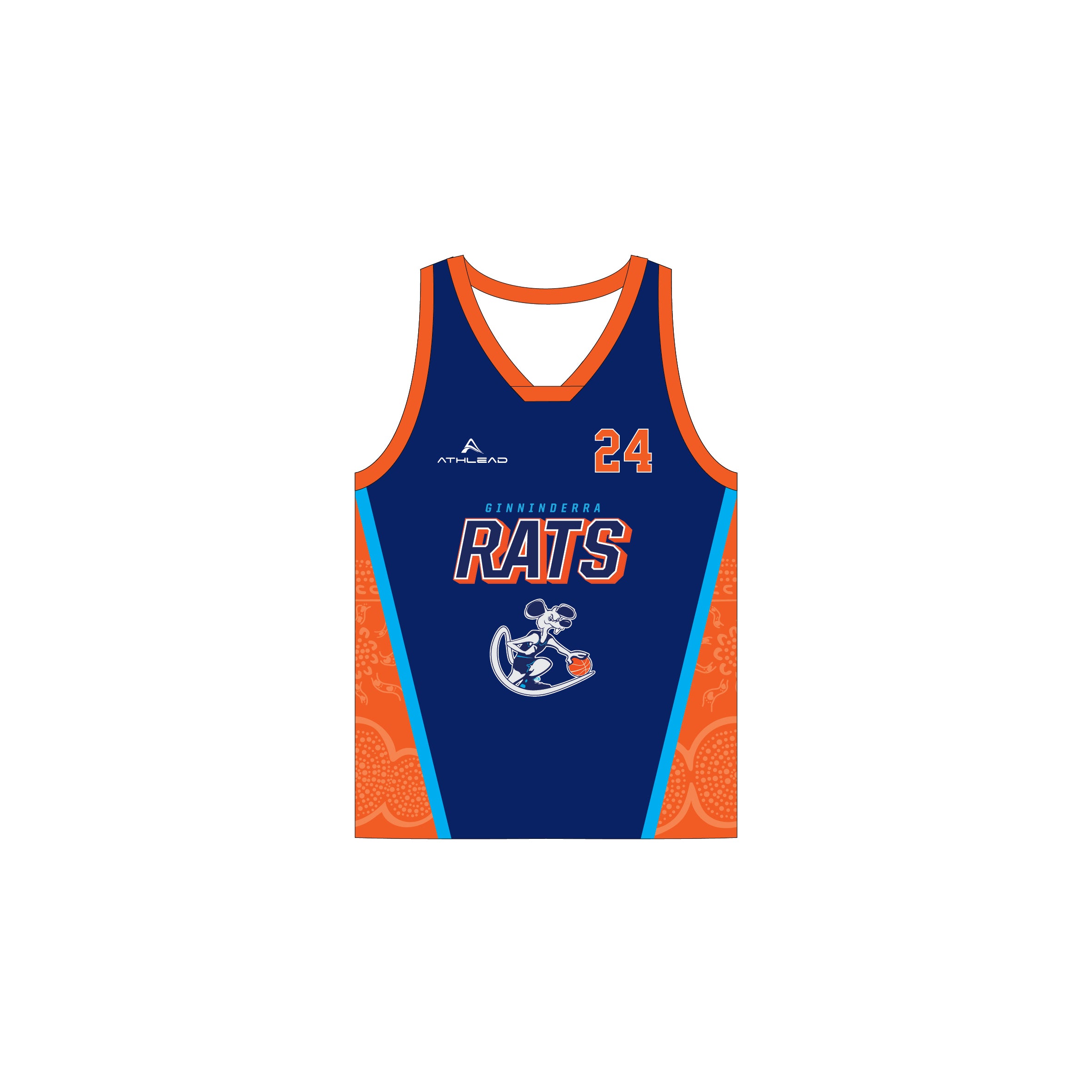 Reversible Basketball Singlet (Mens/Boys) image 4
