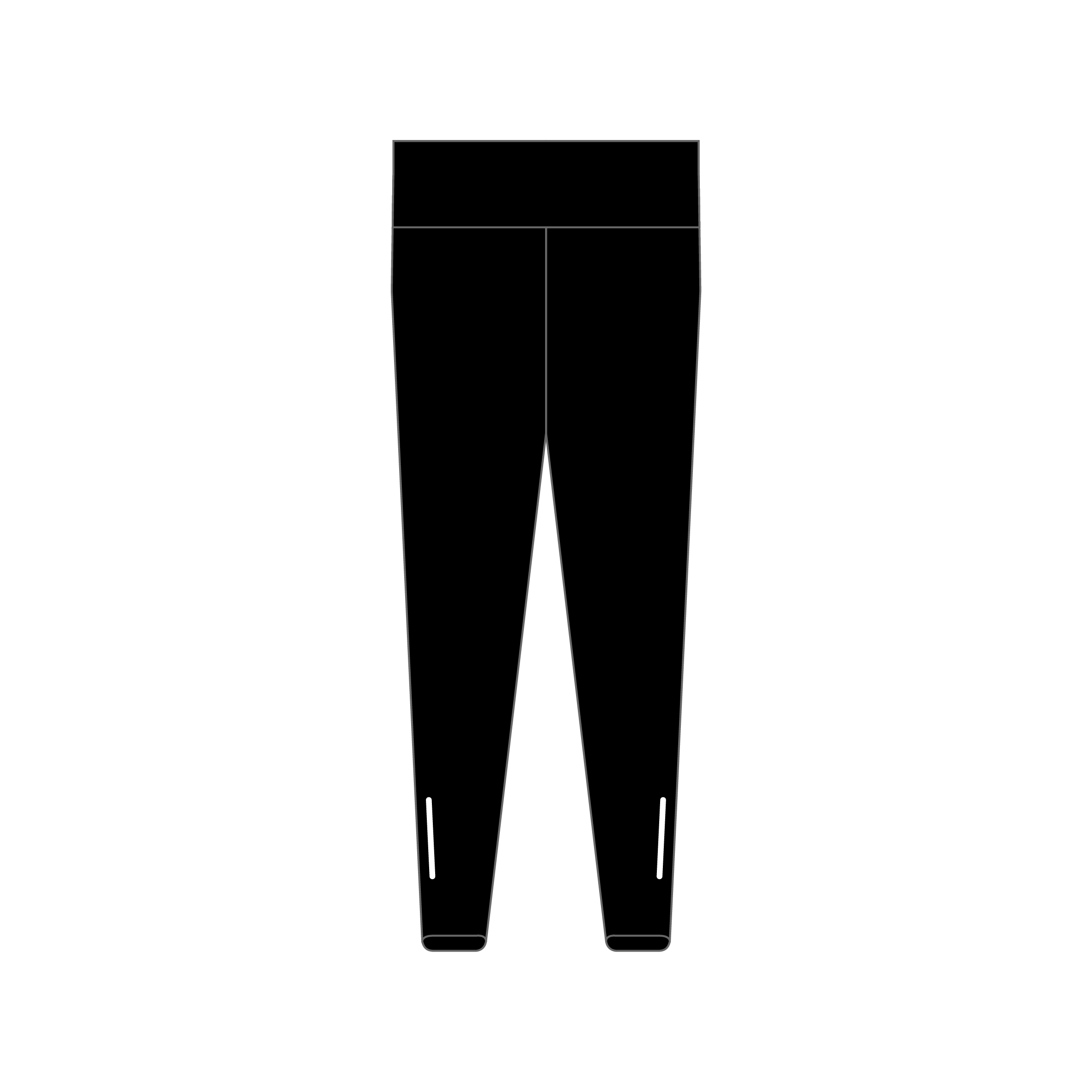 Leggings - Black Logo image 1