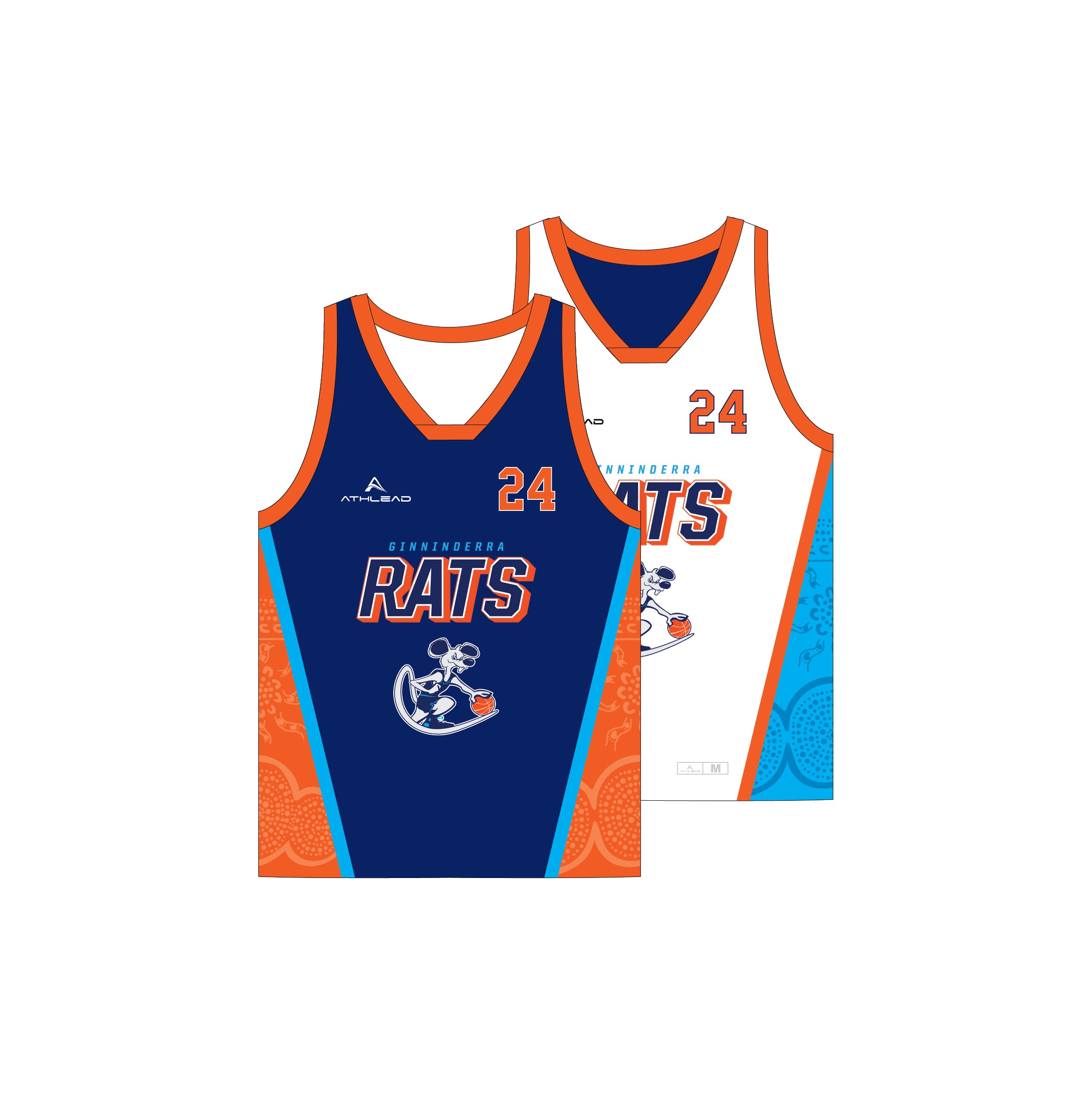 Reversible Basketball Singlet (Mens/Boys) image 0