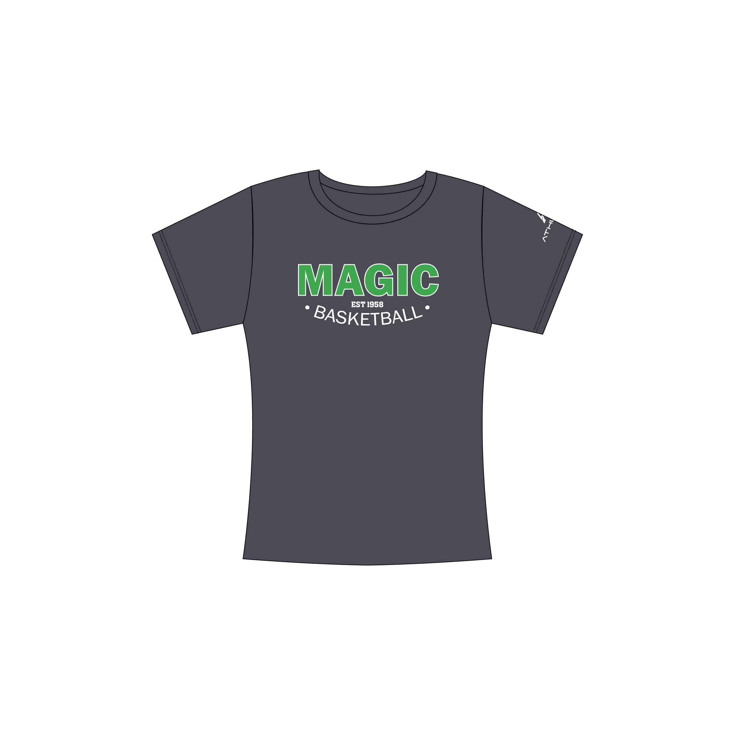 Magic Grey Supporter Tee image 0